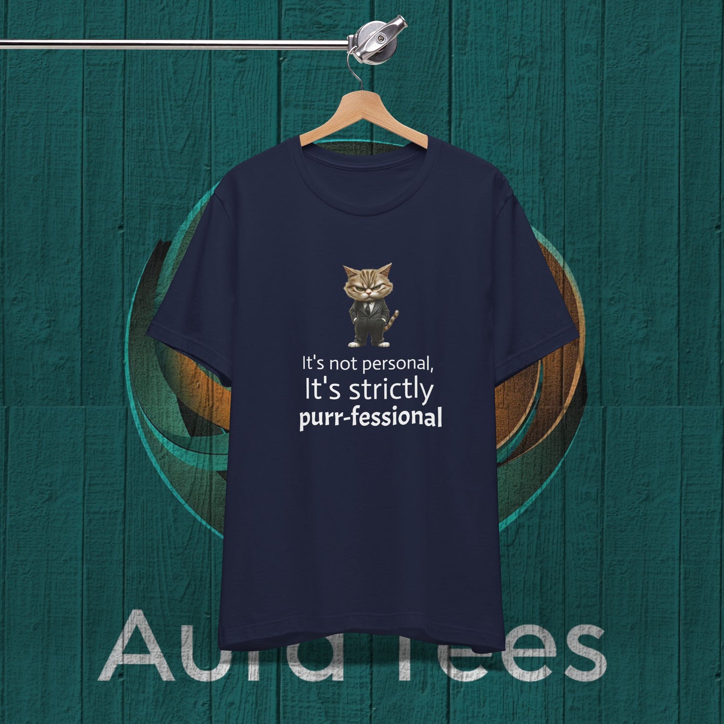cat mafioso purrfessional tee