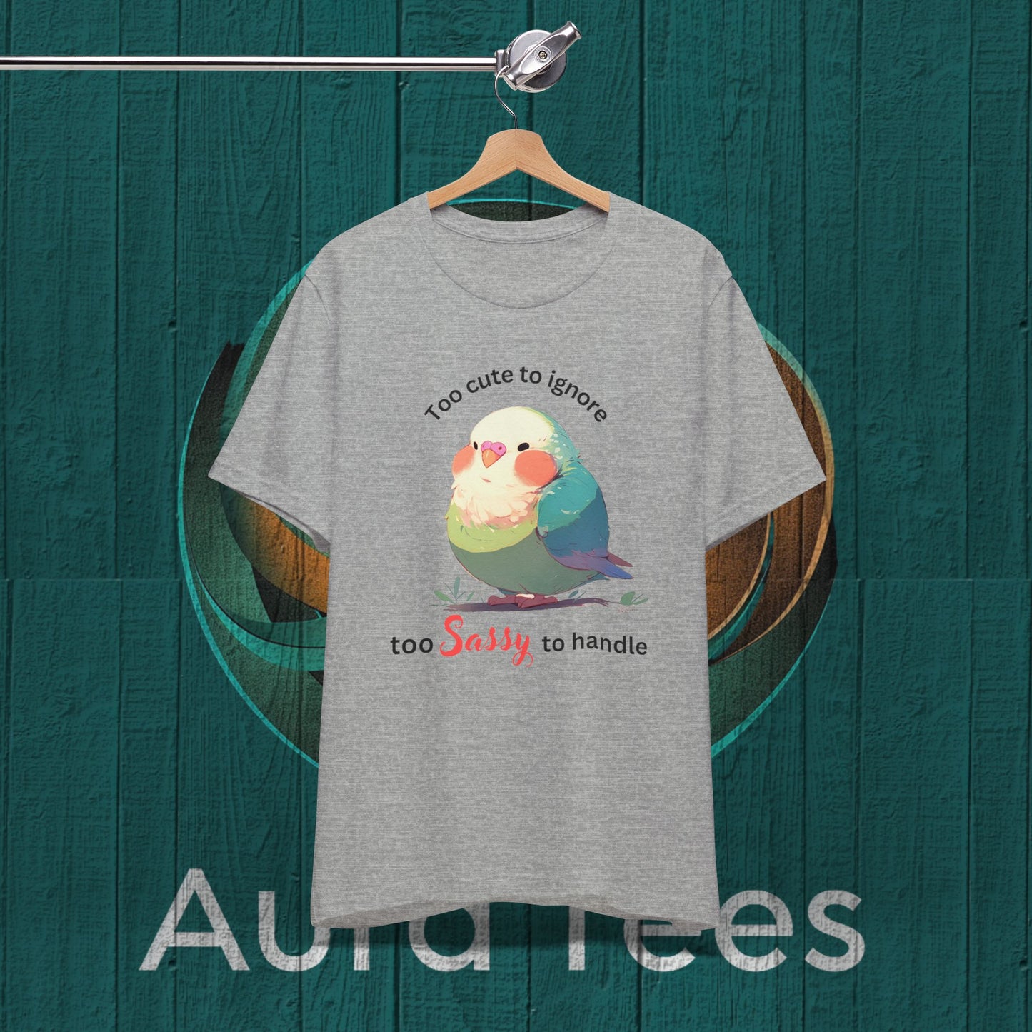 Sassy budgie tee