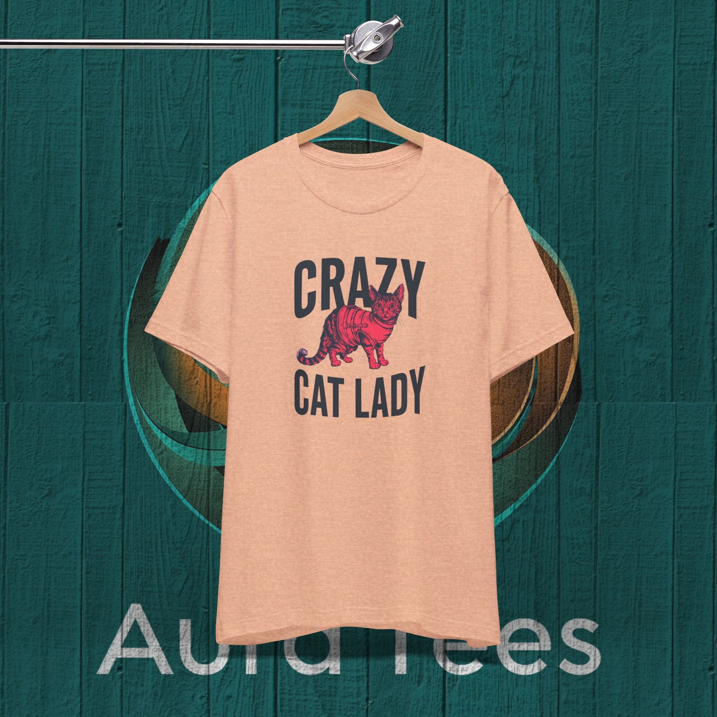 crazy cat lady tee