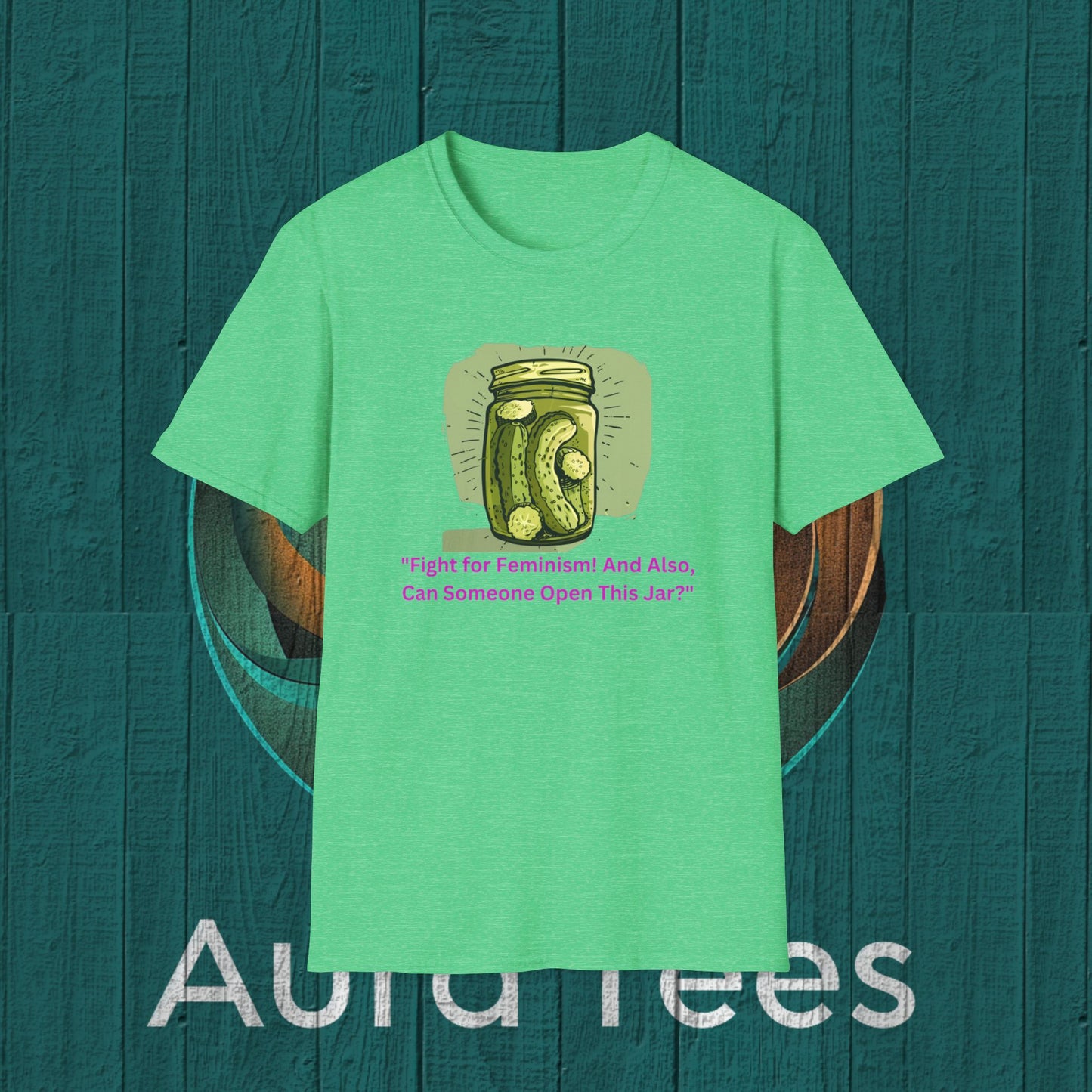 feminism pickle jar tee