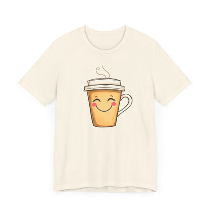 Happy coffee tee