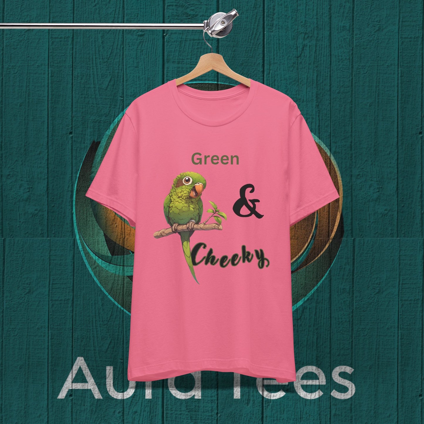 Green and cheeky tee
