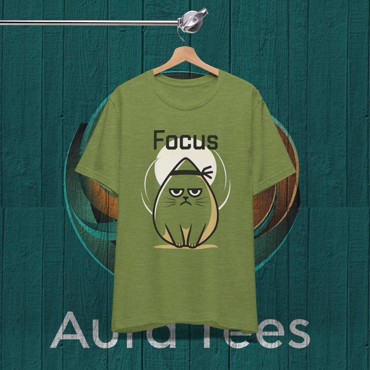 focus karate cat tee