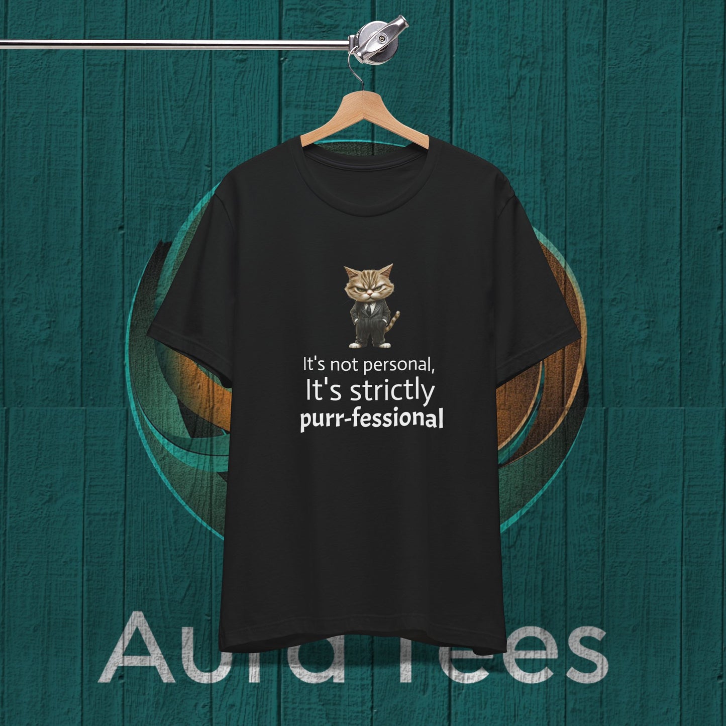 cat mafioso purrfessional tee
