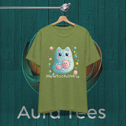 mewtochondria cat pun tee