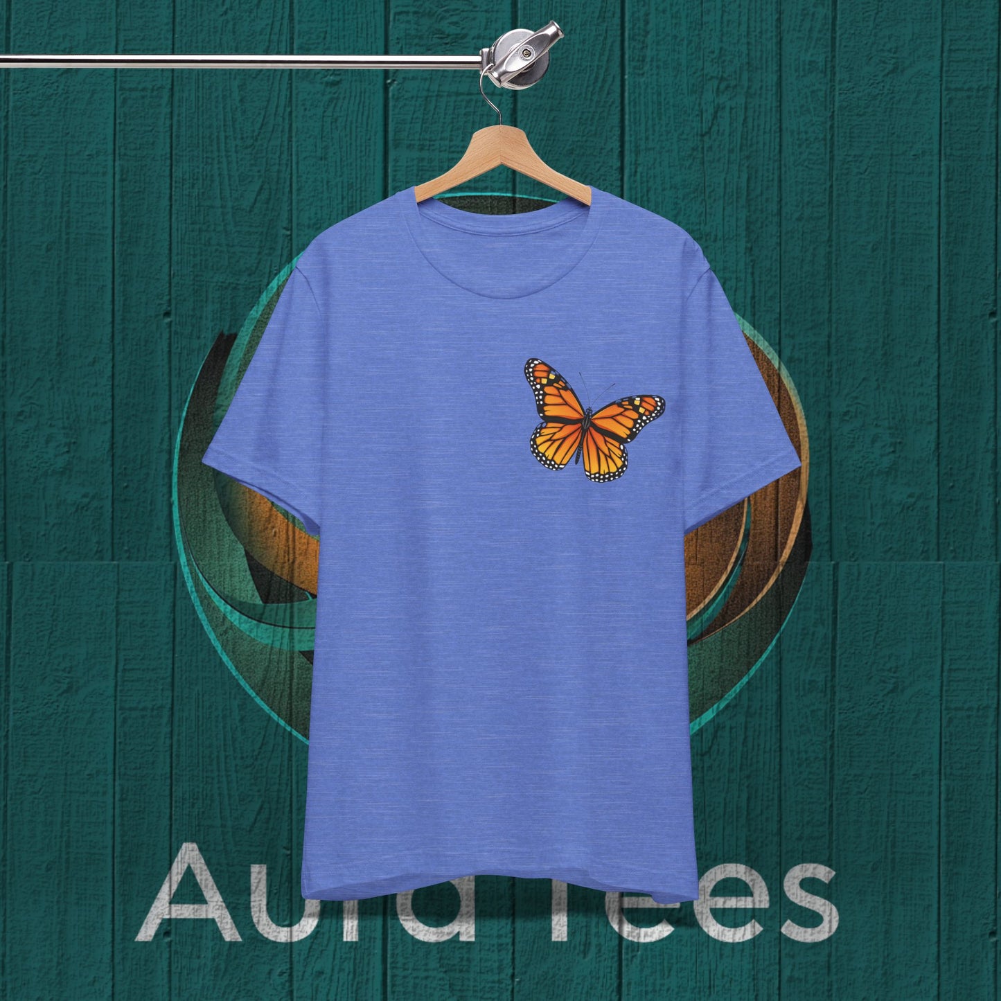 pocket monarch butterfly tee