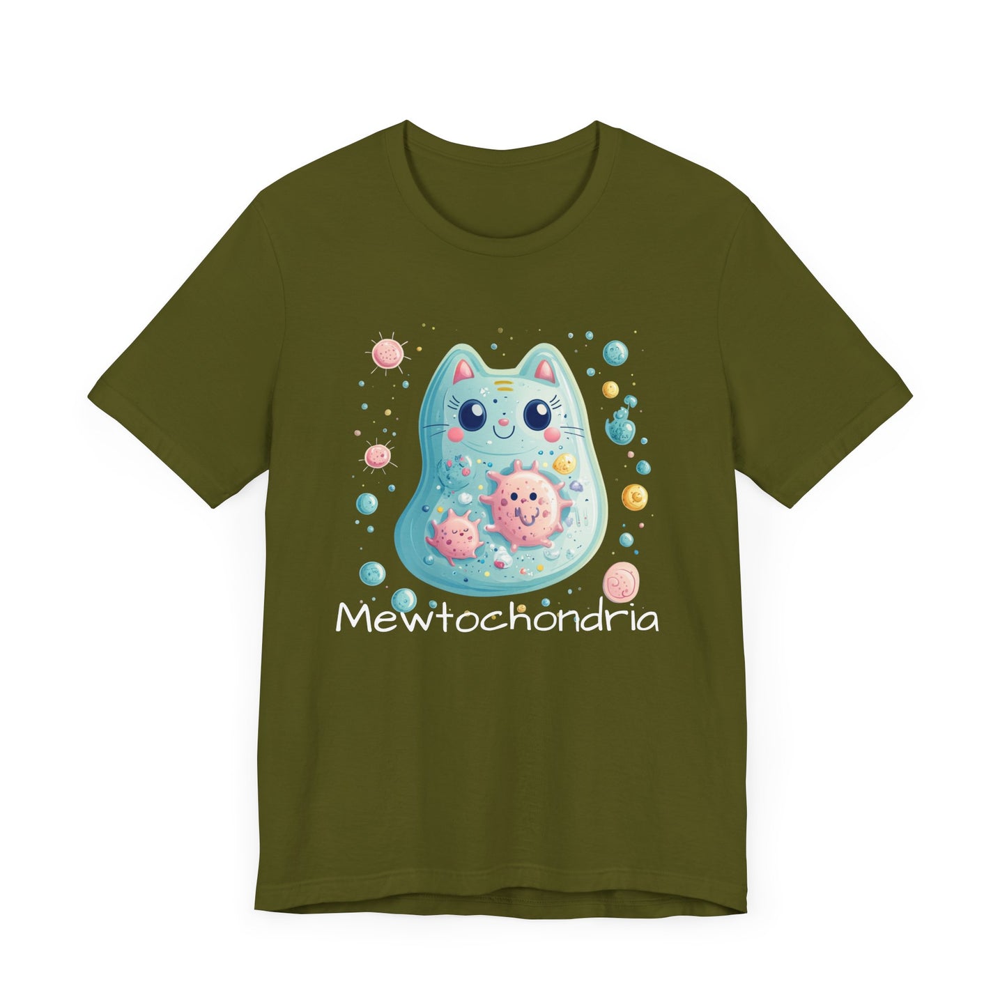 mewtochondria cat pun tee