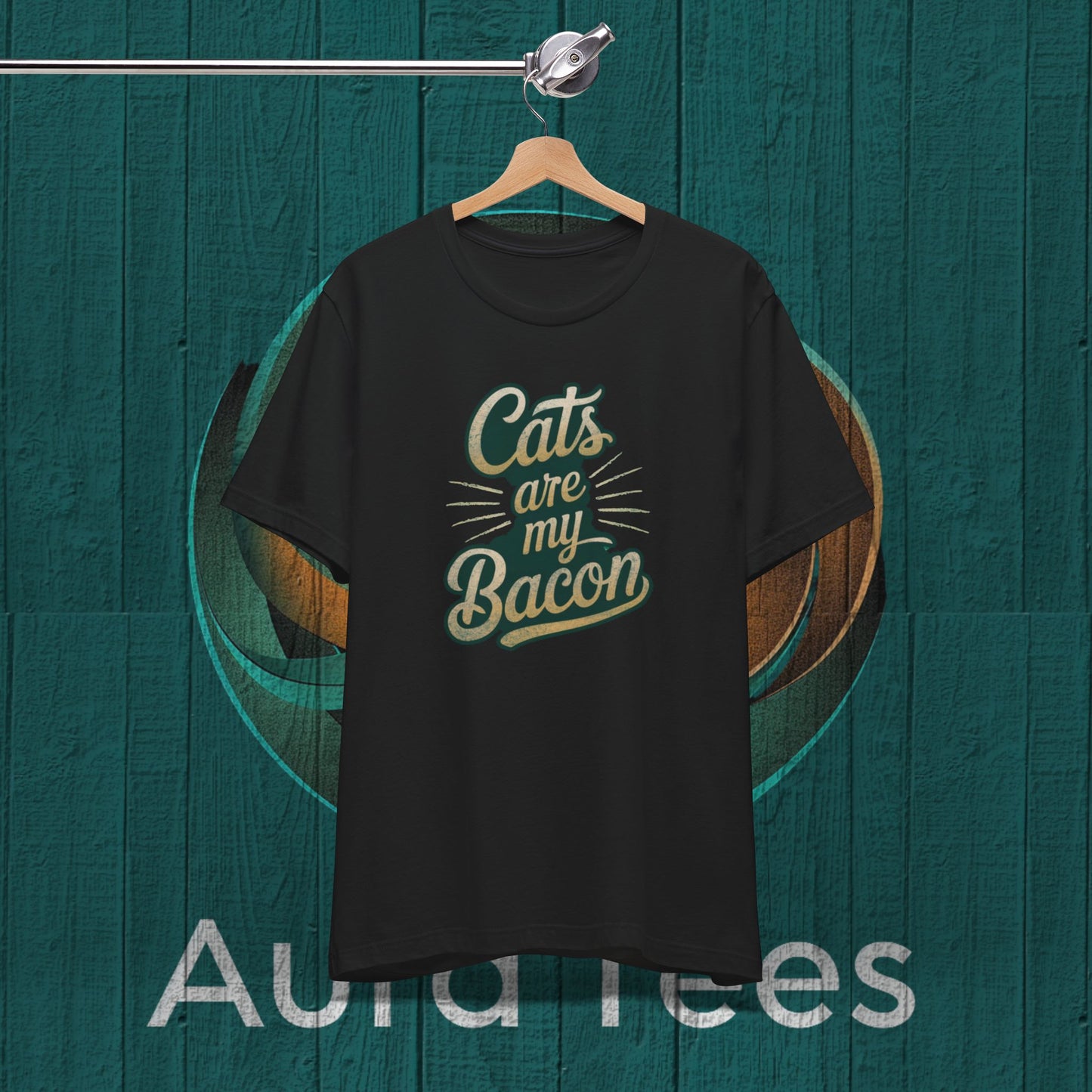 cats bacon tee