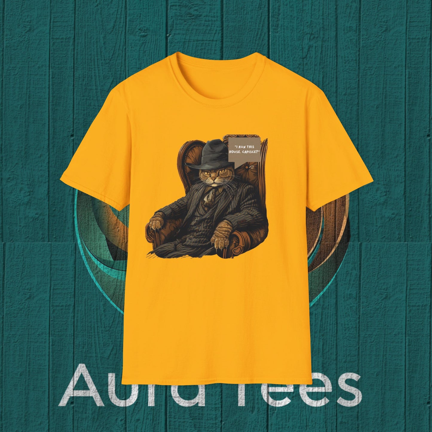 cat mafioso capisce tee