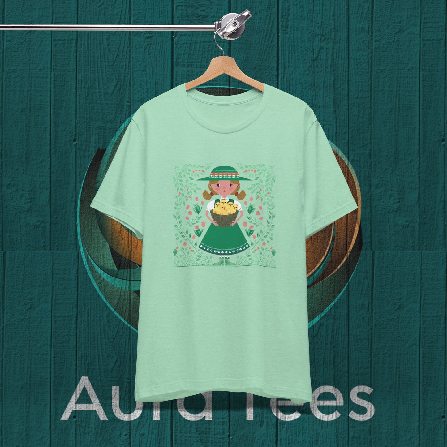 Scandinavian girl tee