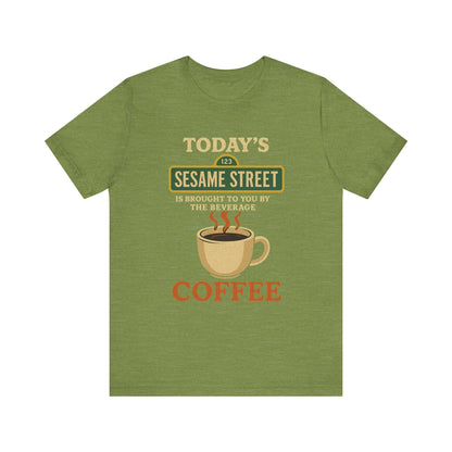 coffee Sesame Street tee