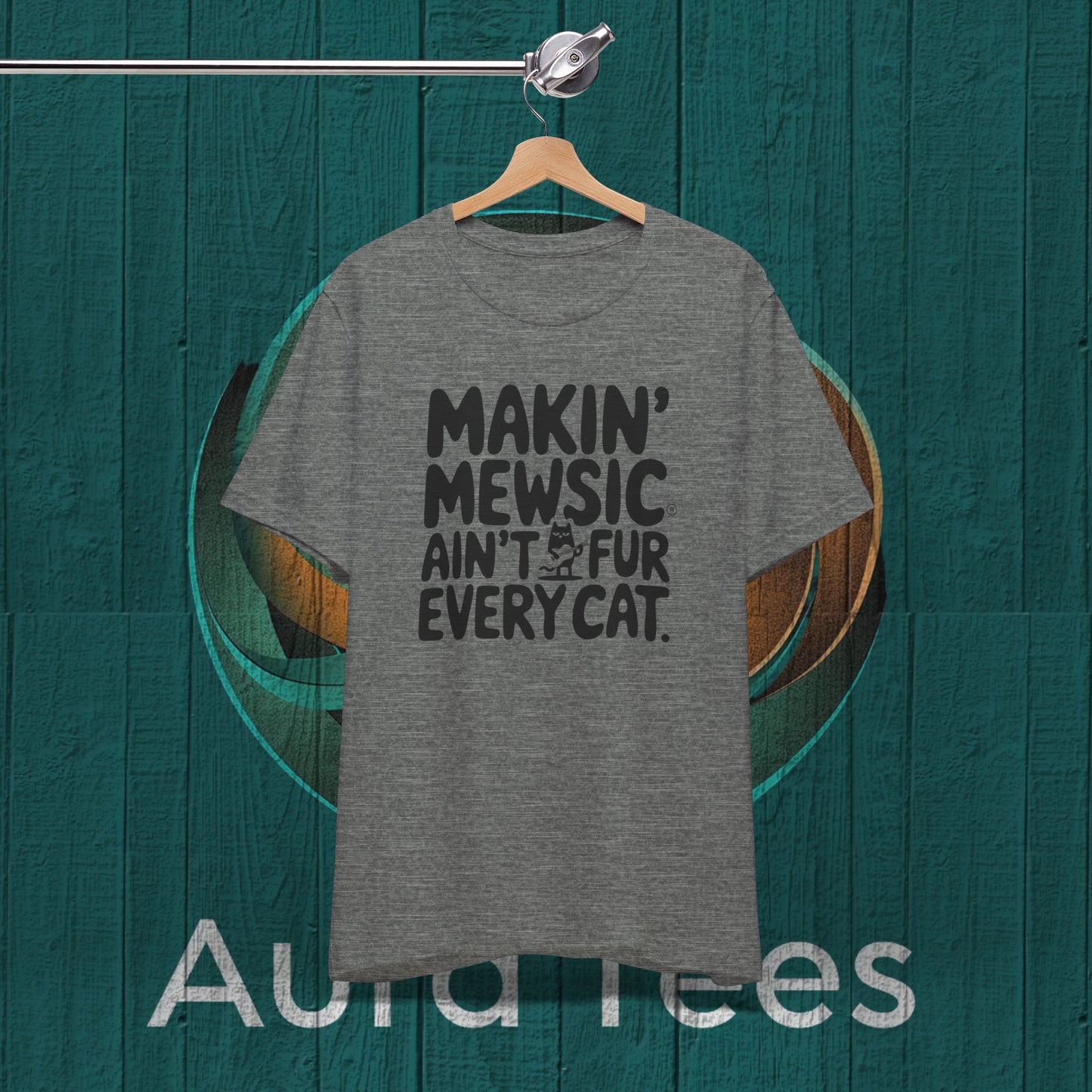 makin mewsic cat tee