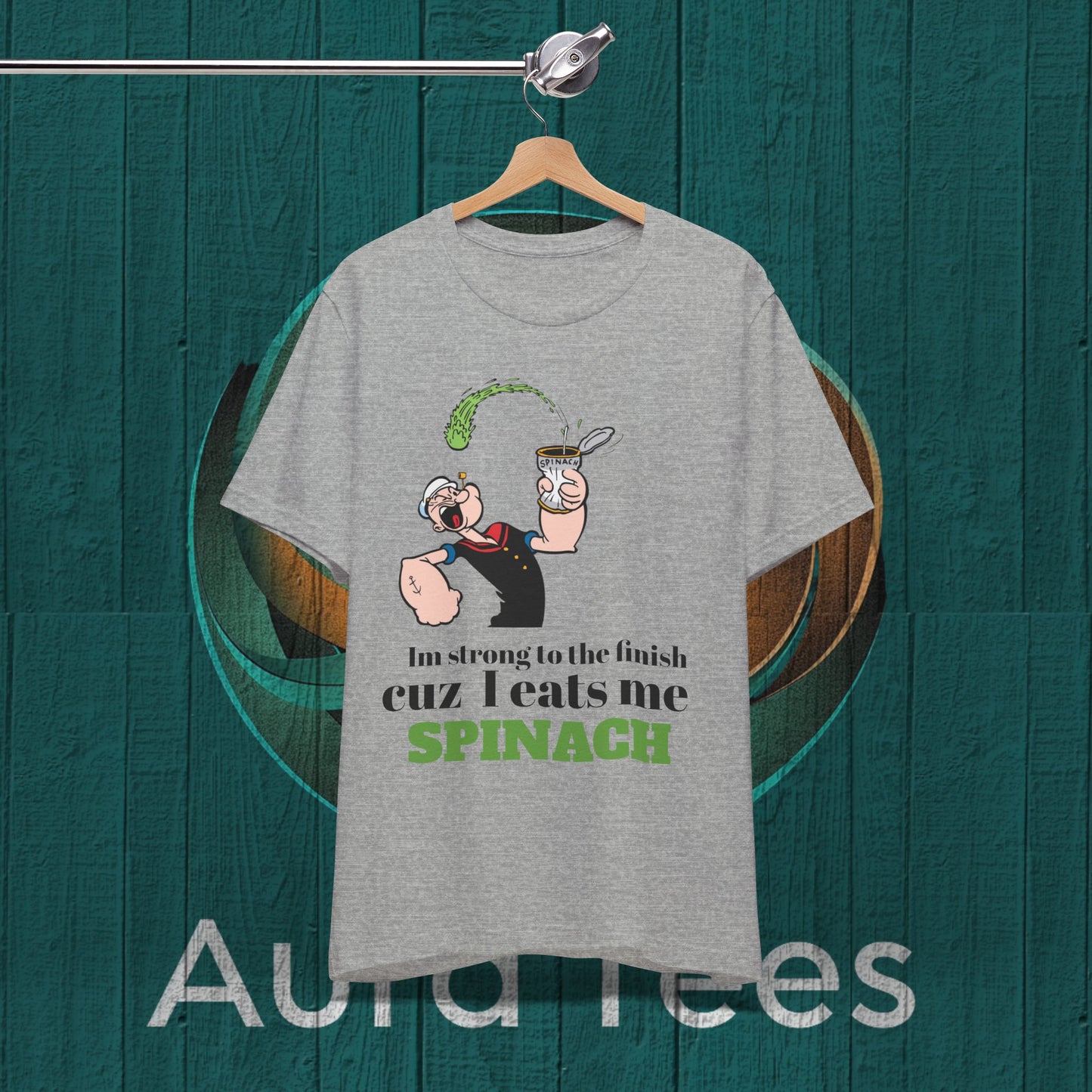 Popeye spinach tee