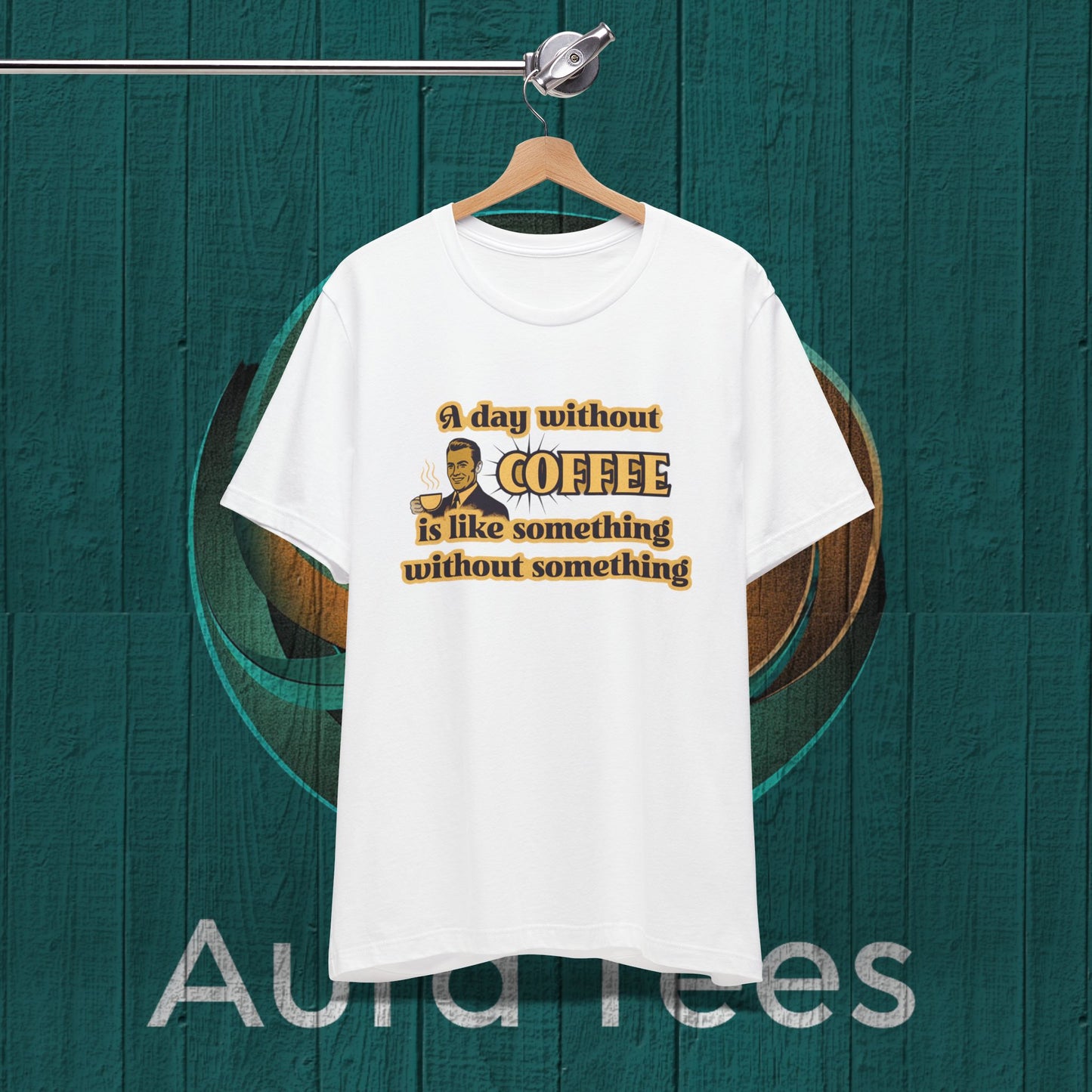 something without something coffee tee