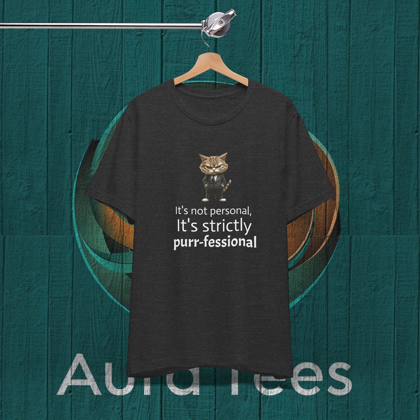 cat mafioso purrfessional tee