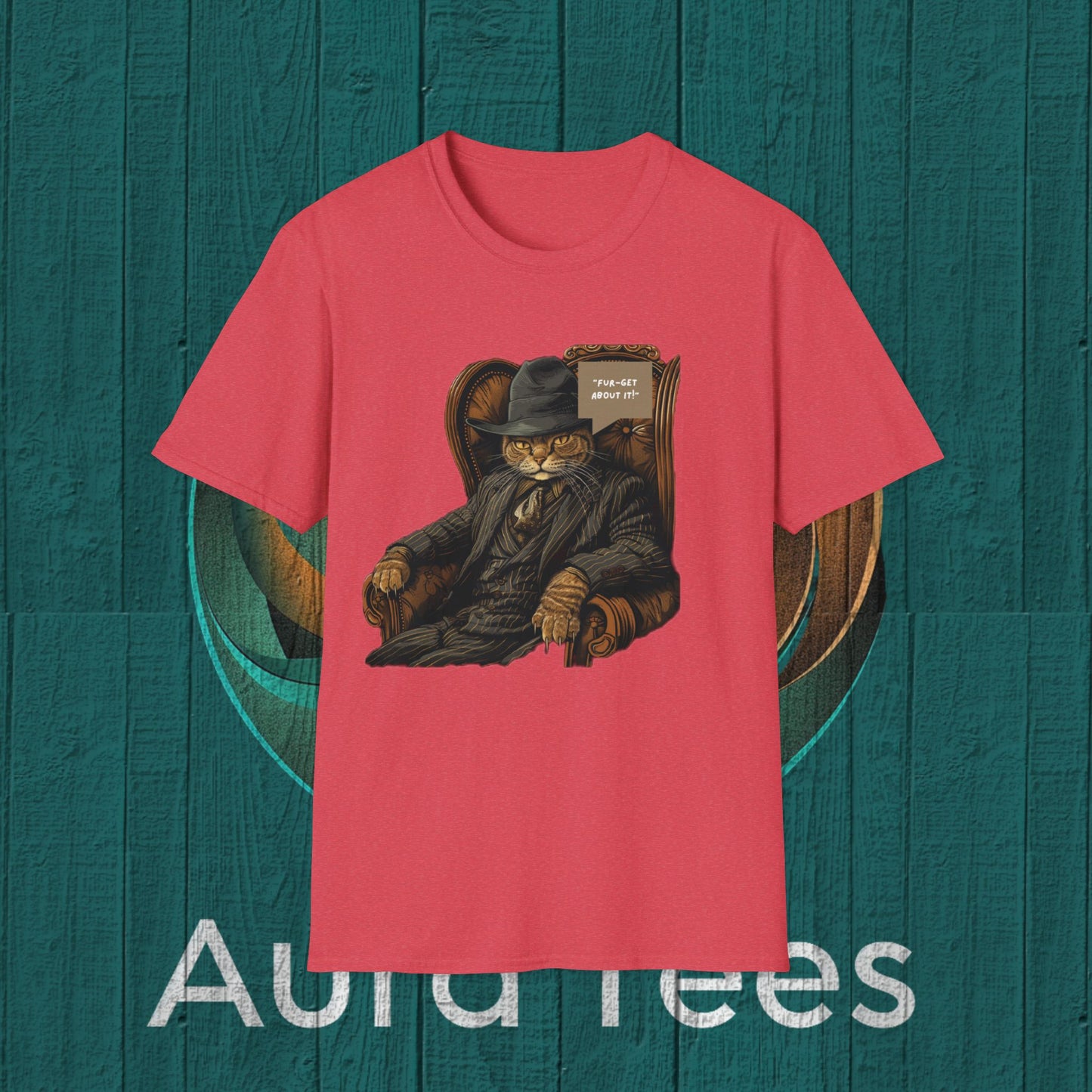 cat mafioso furget about it tee