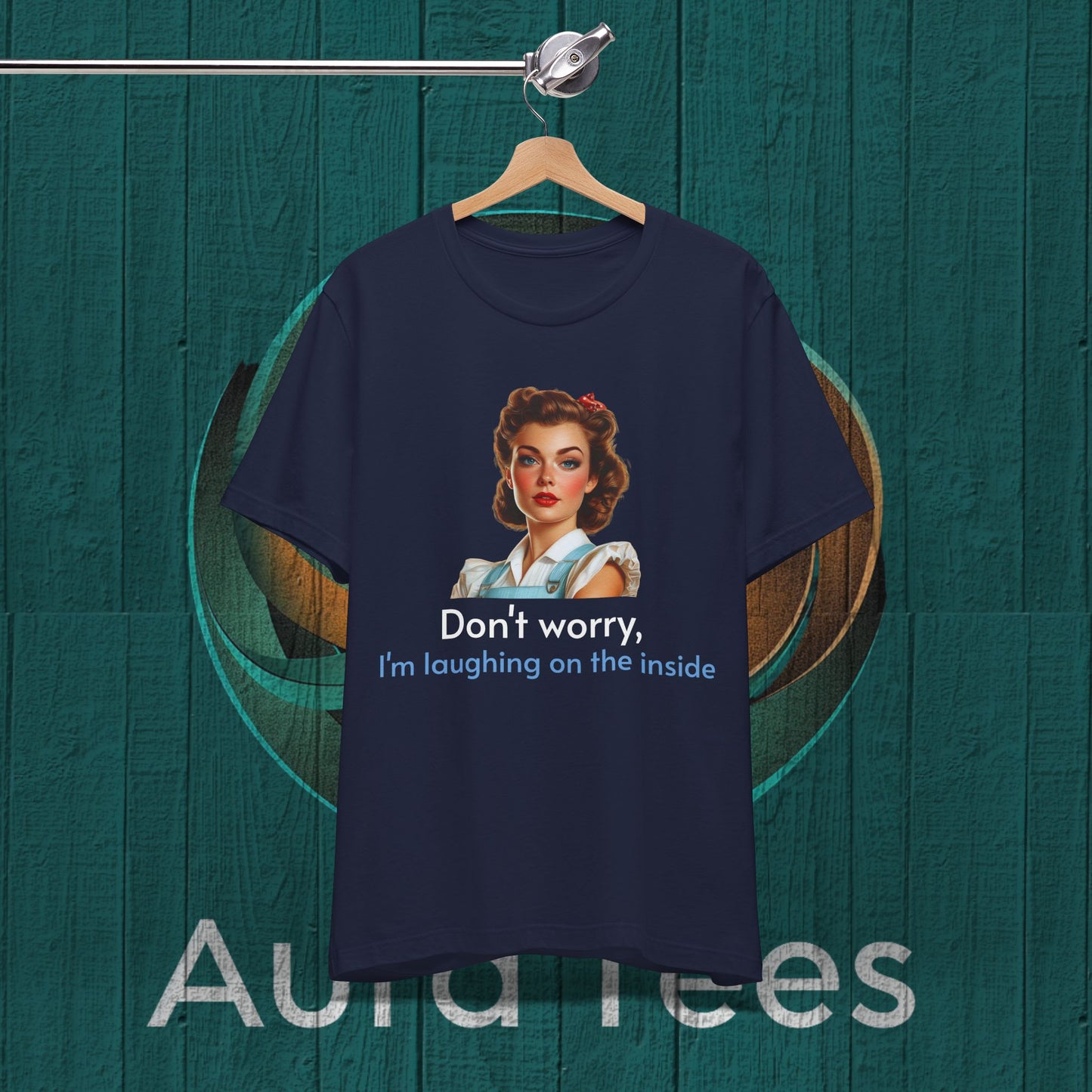 retro snarky housewife don't worry tee