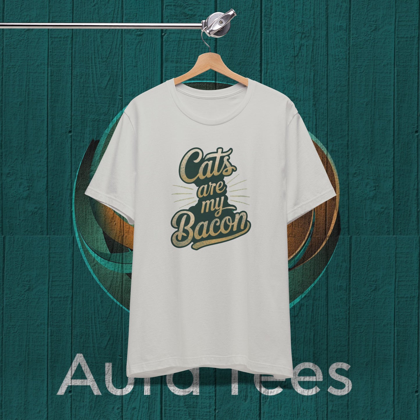cats bacon tee