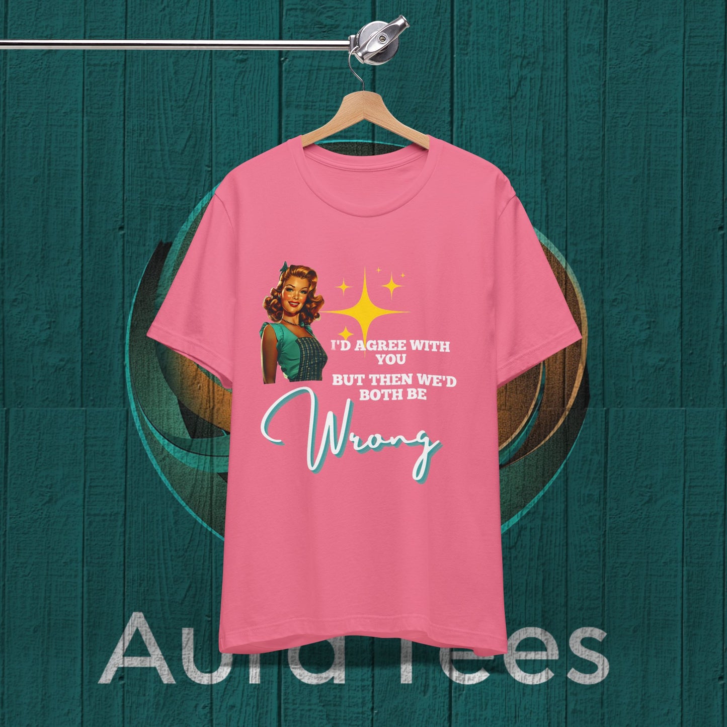 Sarcastic vintage house wife tee