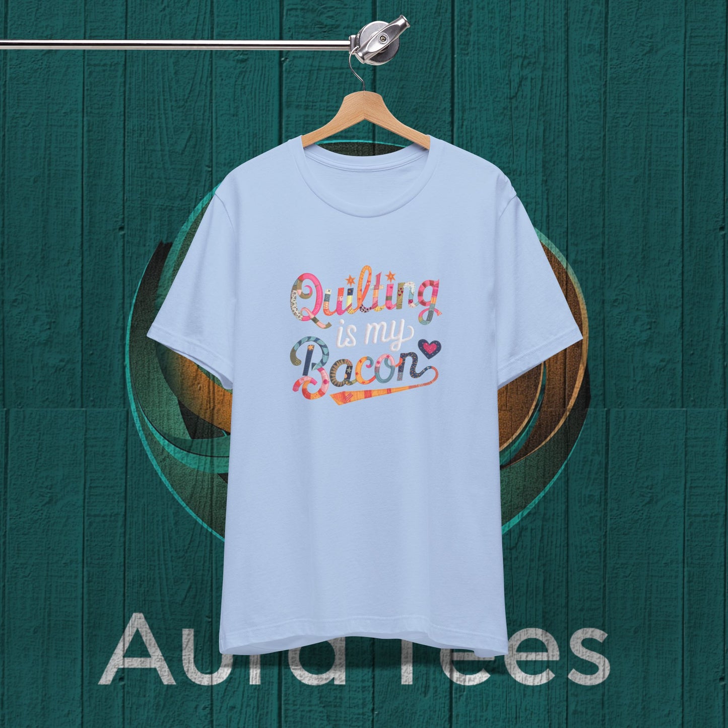 quilting bacon tee