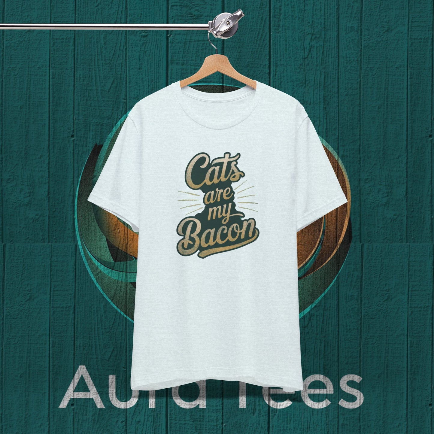 cats bacon tee