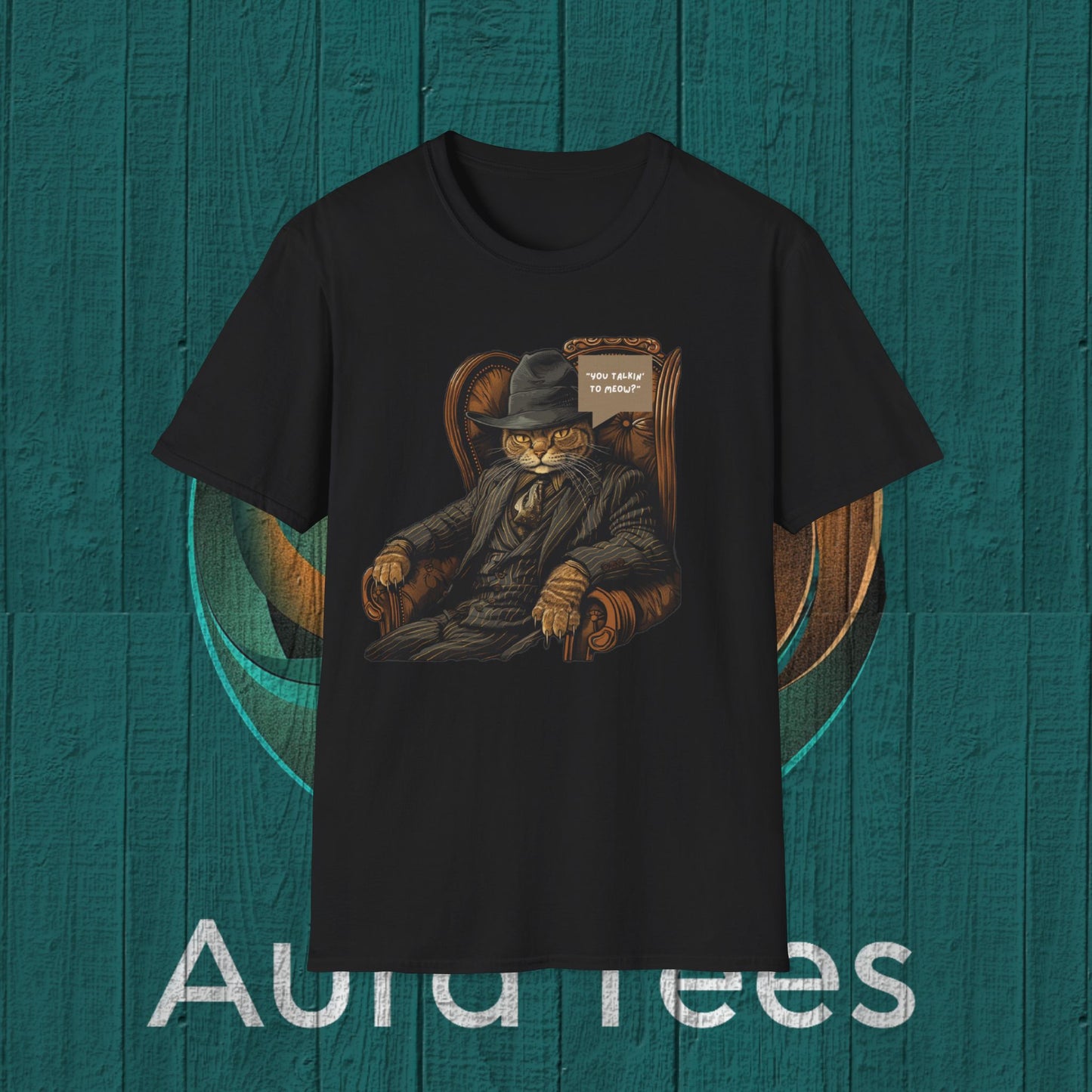 cat mafioso talkin to meow tee