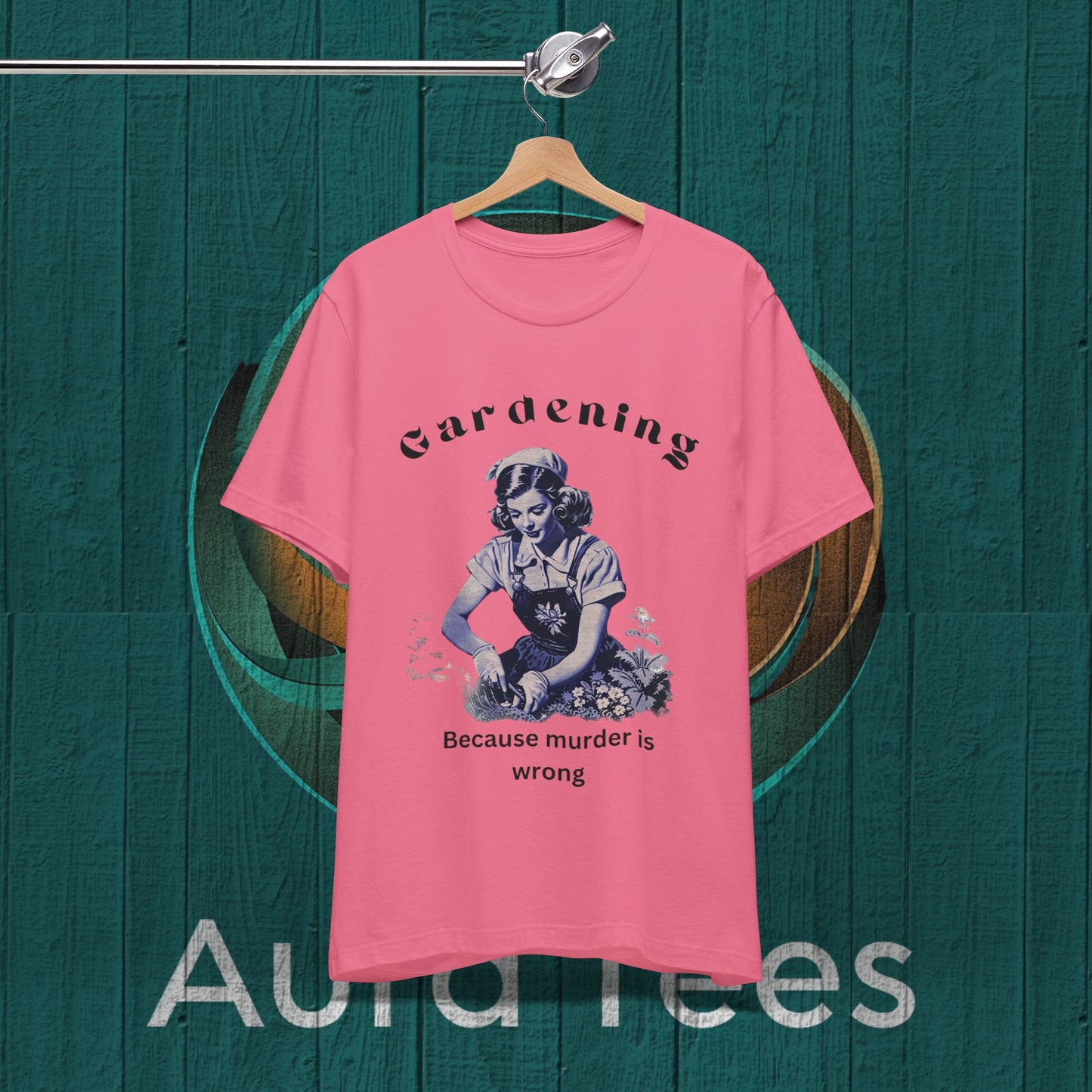 Vintage Gardening murder tee
