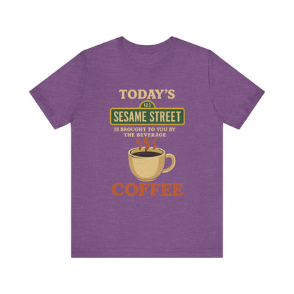 coffee Sesame Street tee