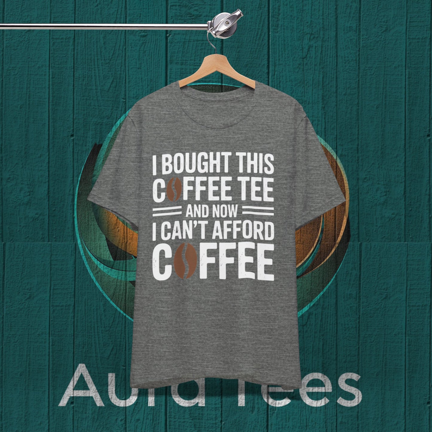 can't afford coffee  tee
