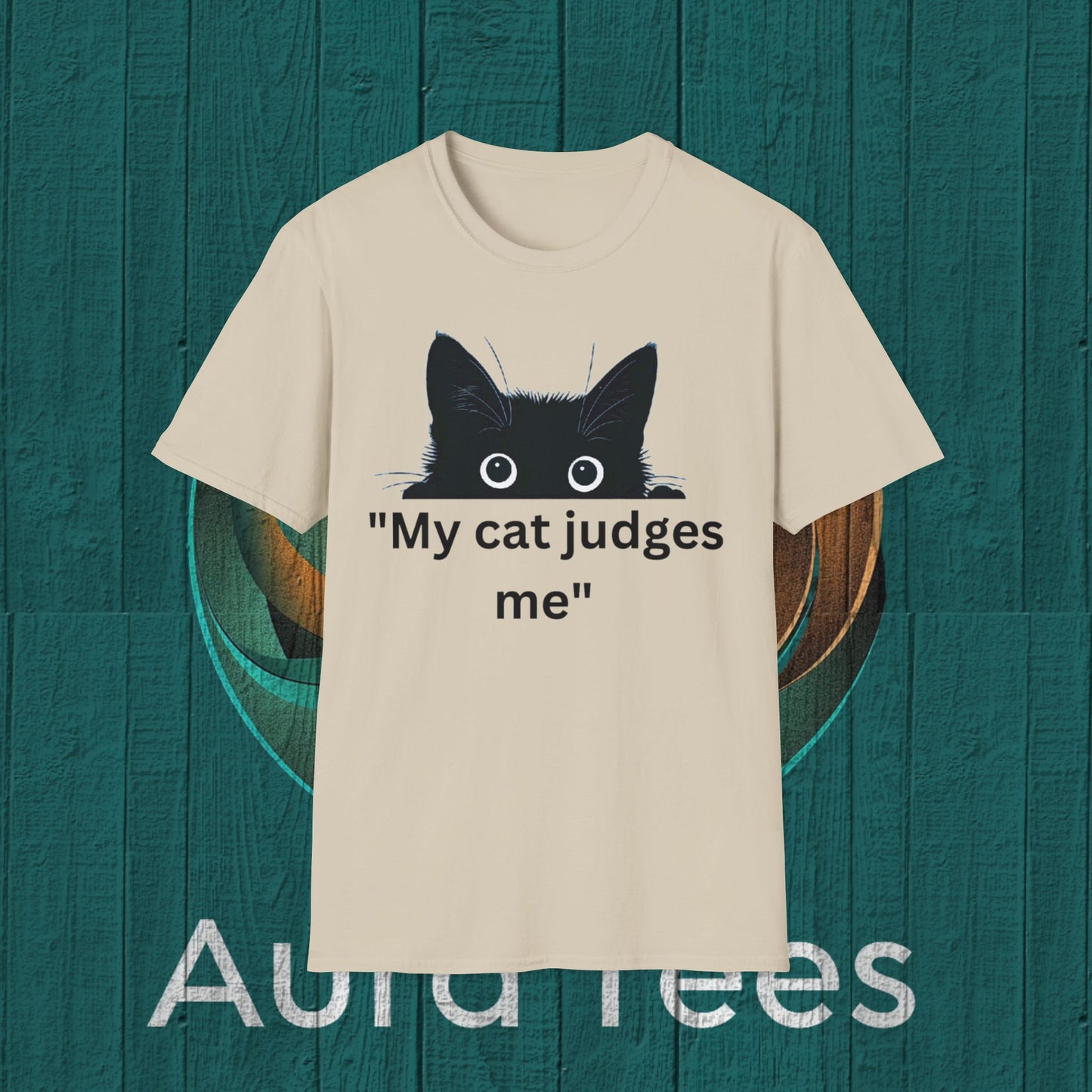 my cat judges me tee