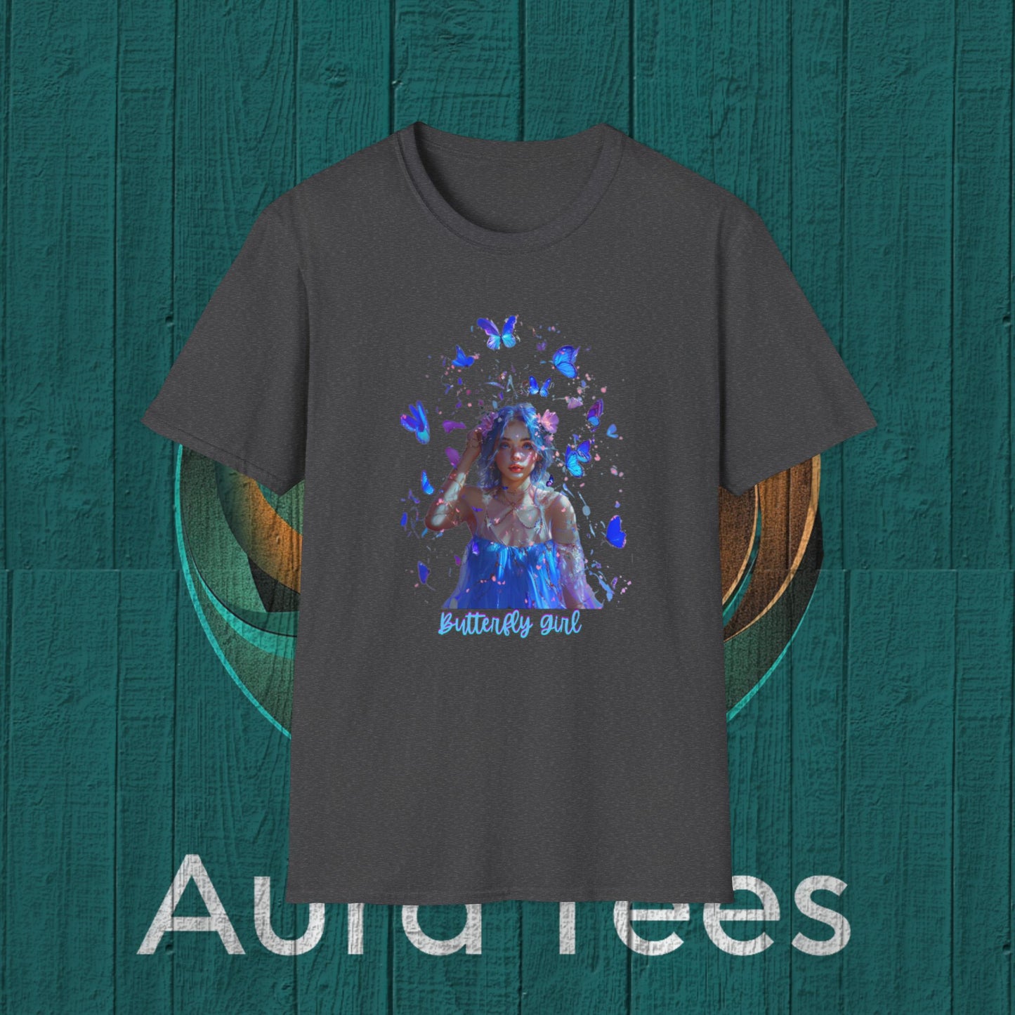 bishoujo butterfly girl tee