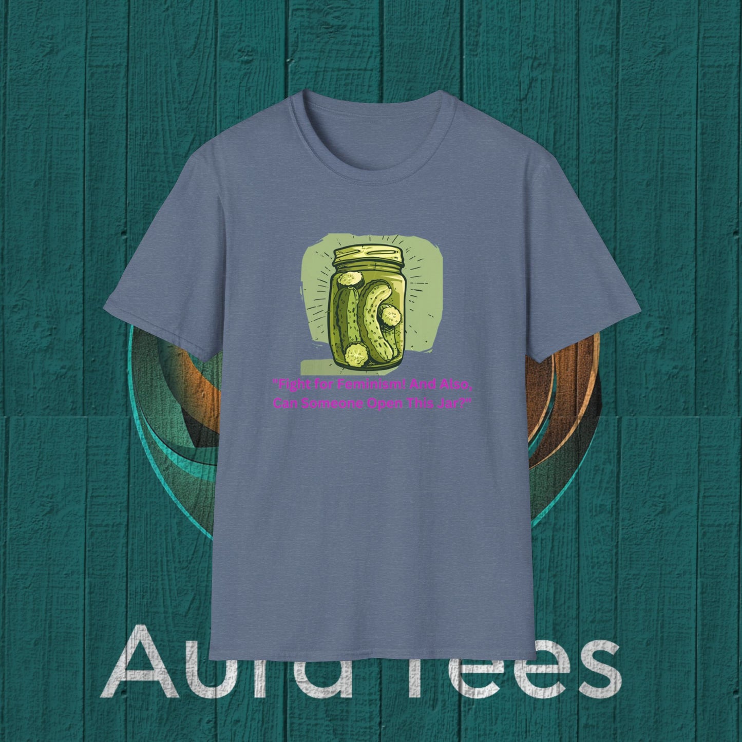 feminism pickle jar tee