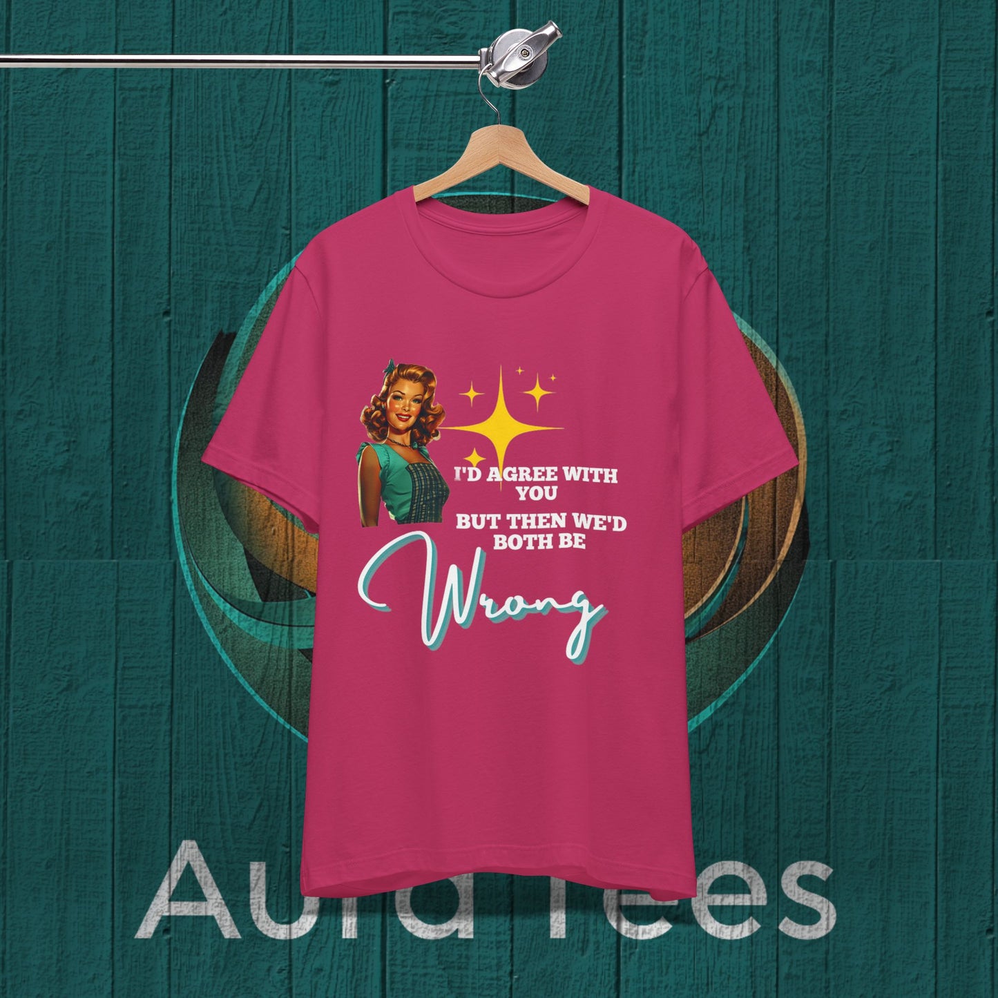 Sarcastic vintage house wife tee