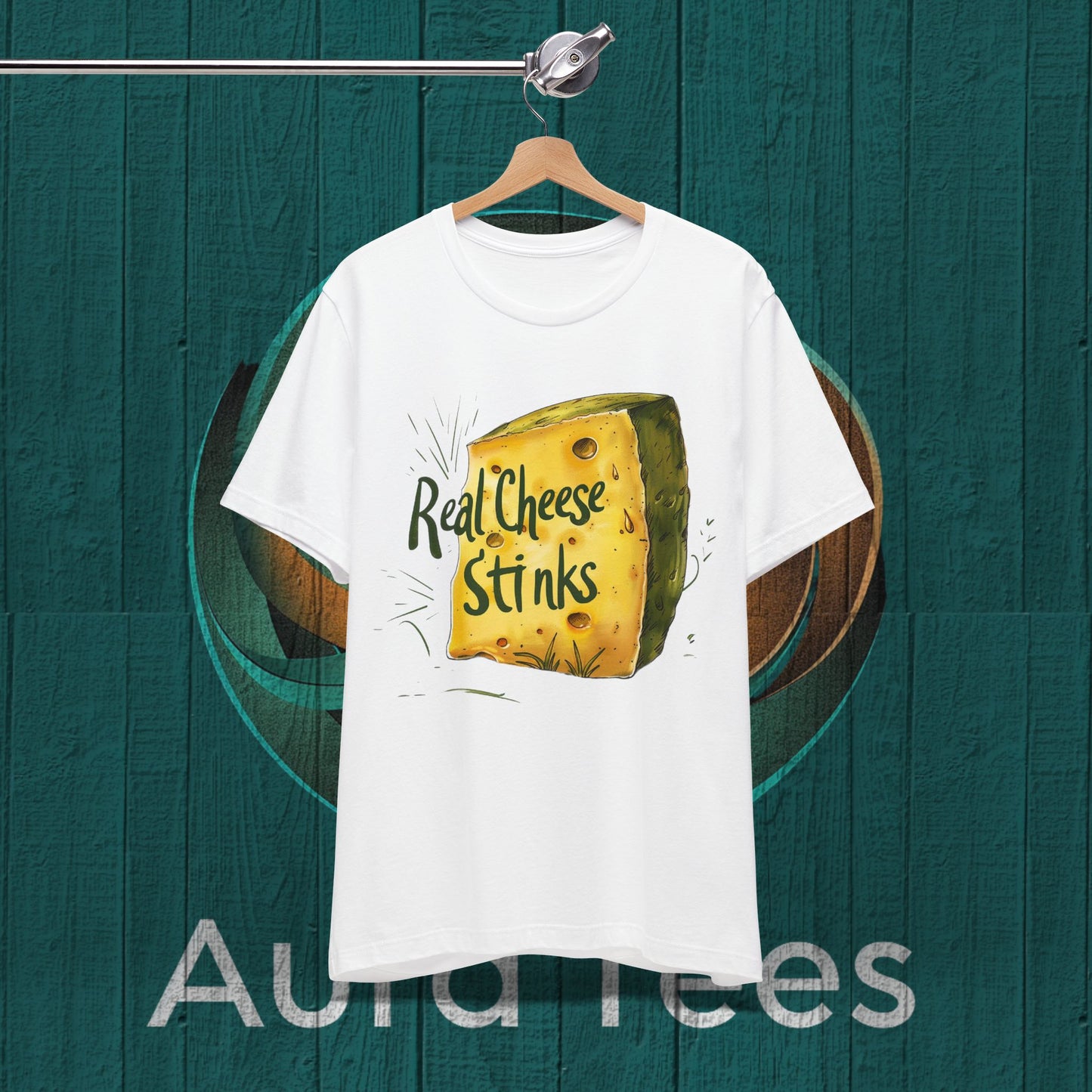 Real Cheese Stinks tee