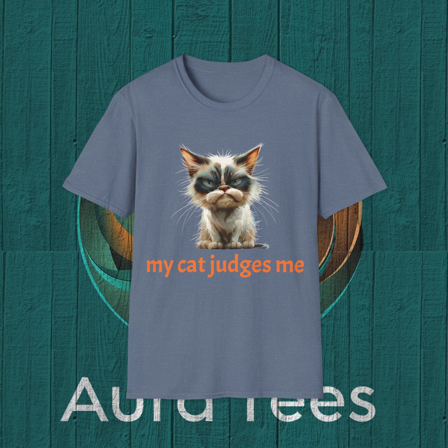 my cat judges me tee