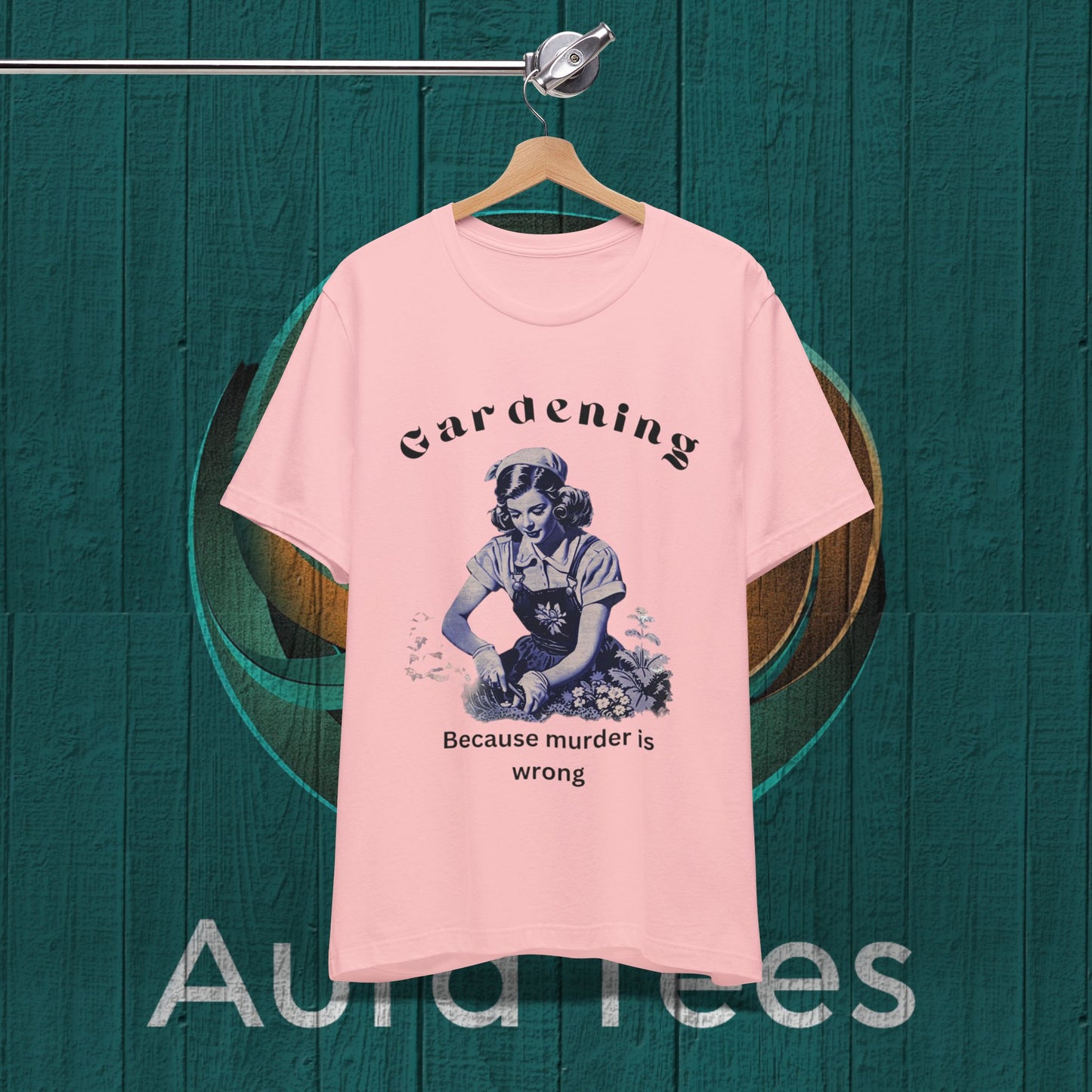 Vintage Gardening murder tee
