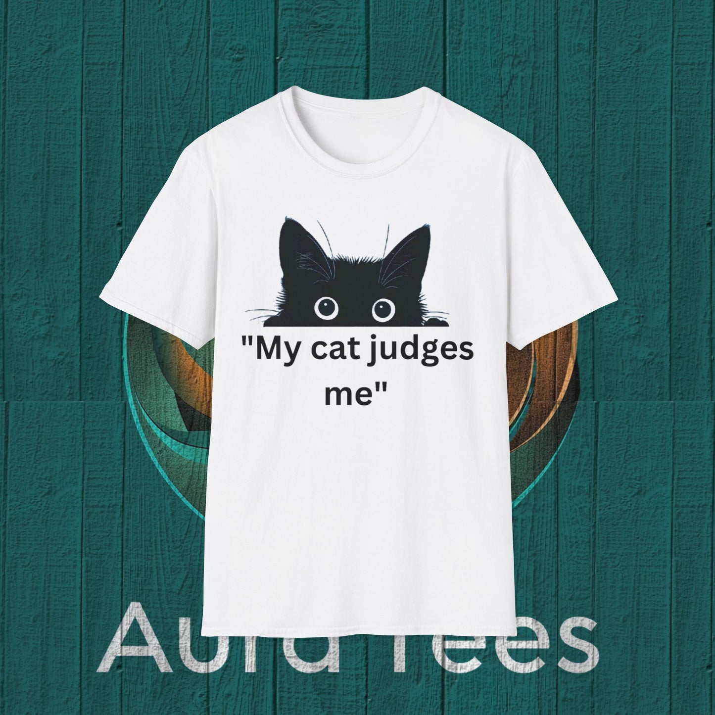 my cat judges me tee