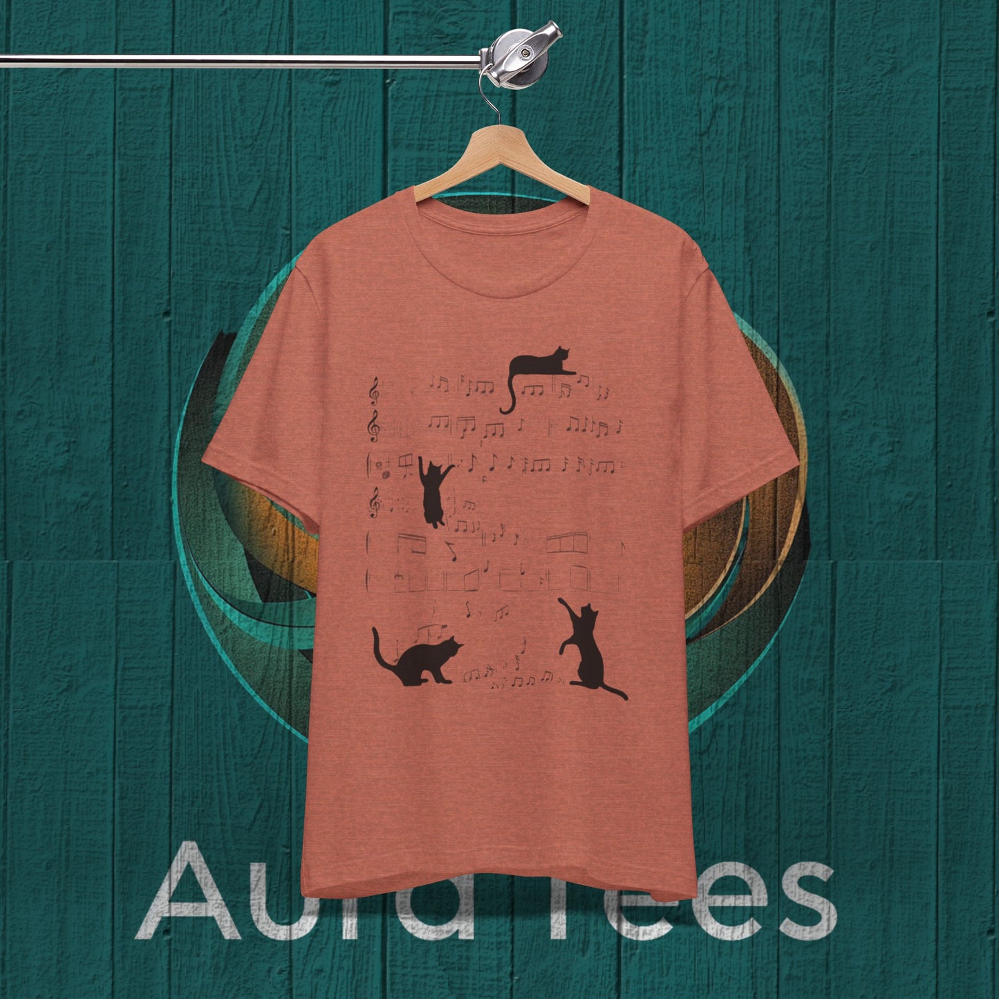 music cat tee