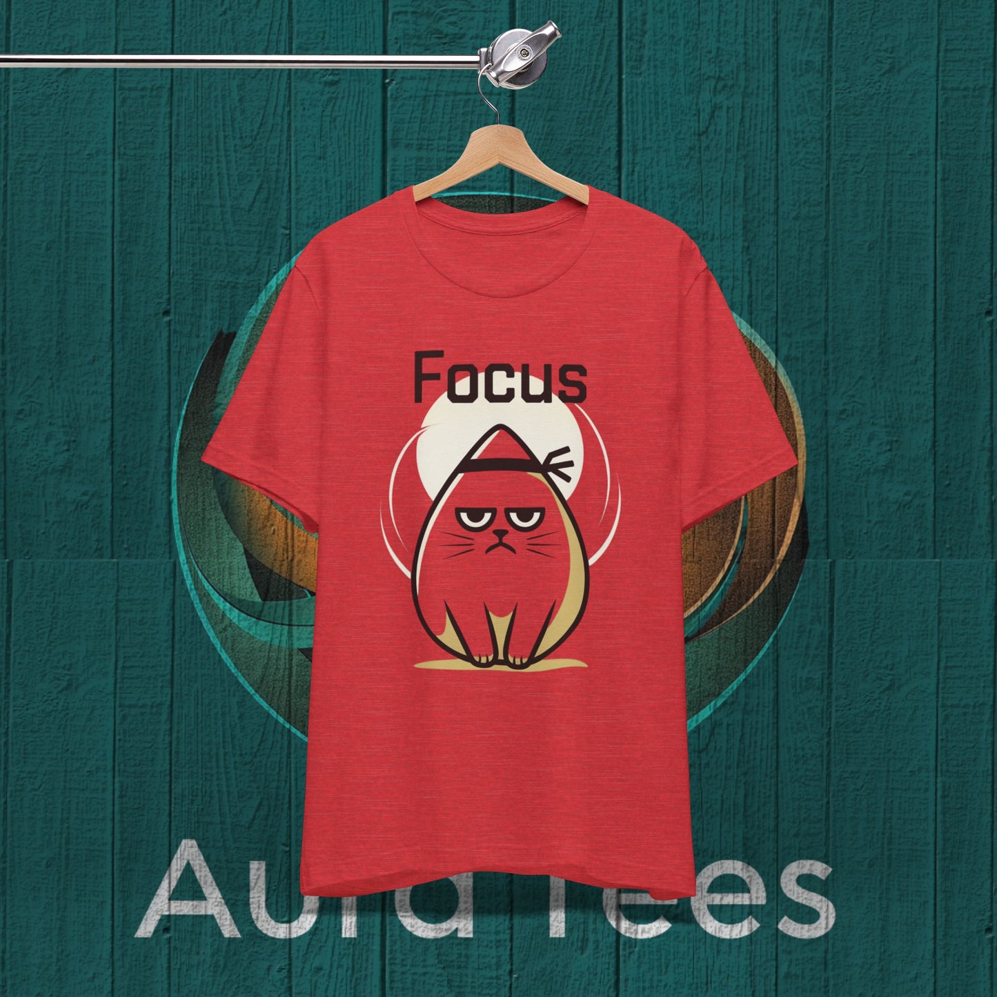 focus karate cat tee