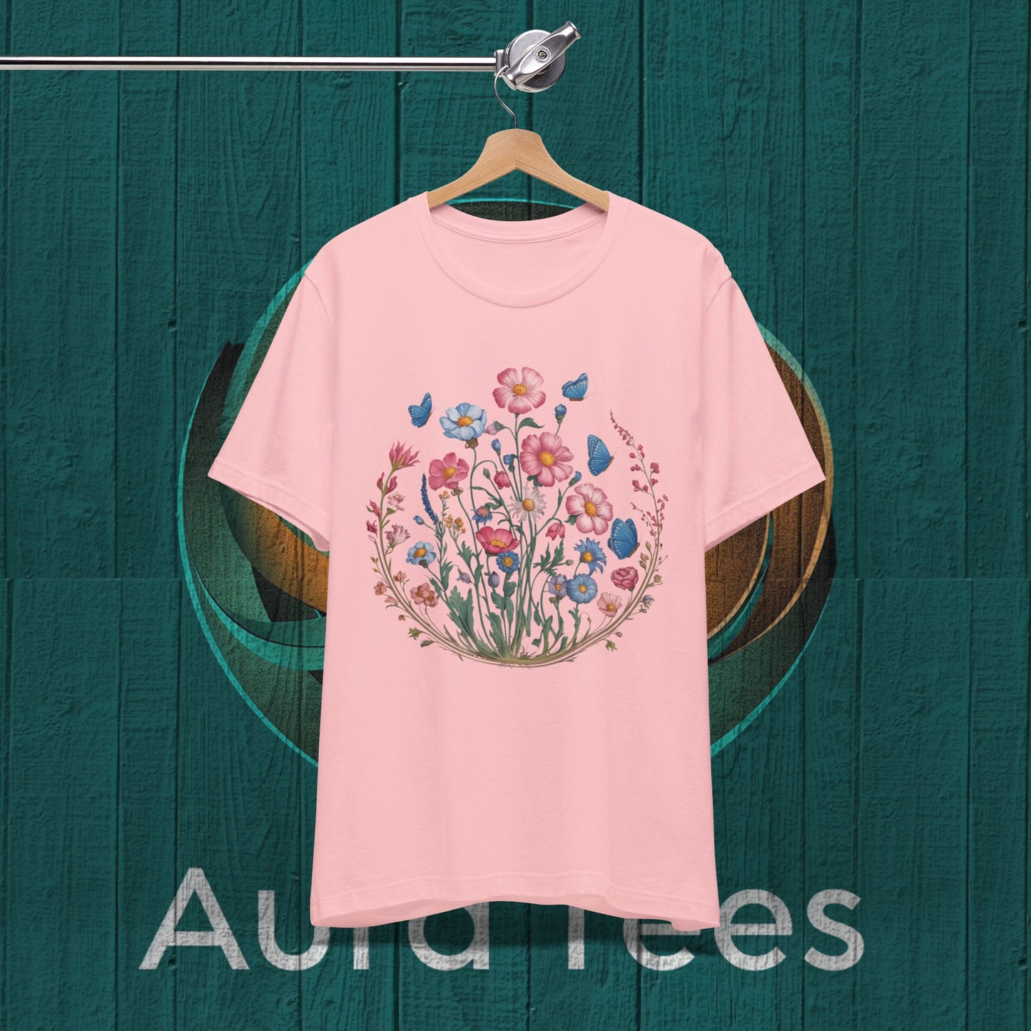 mucha floral tee
