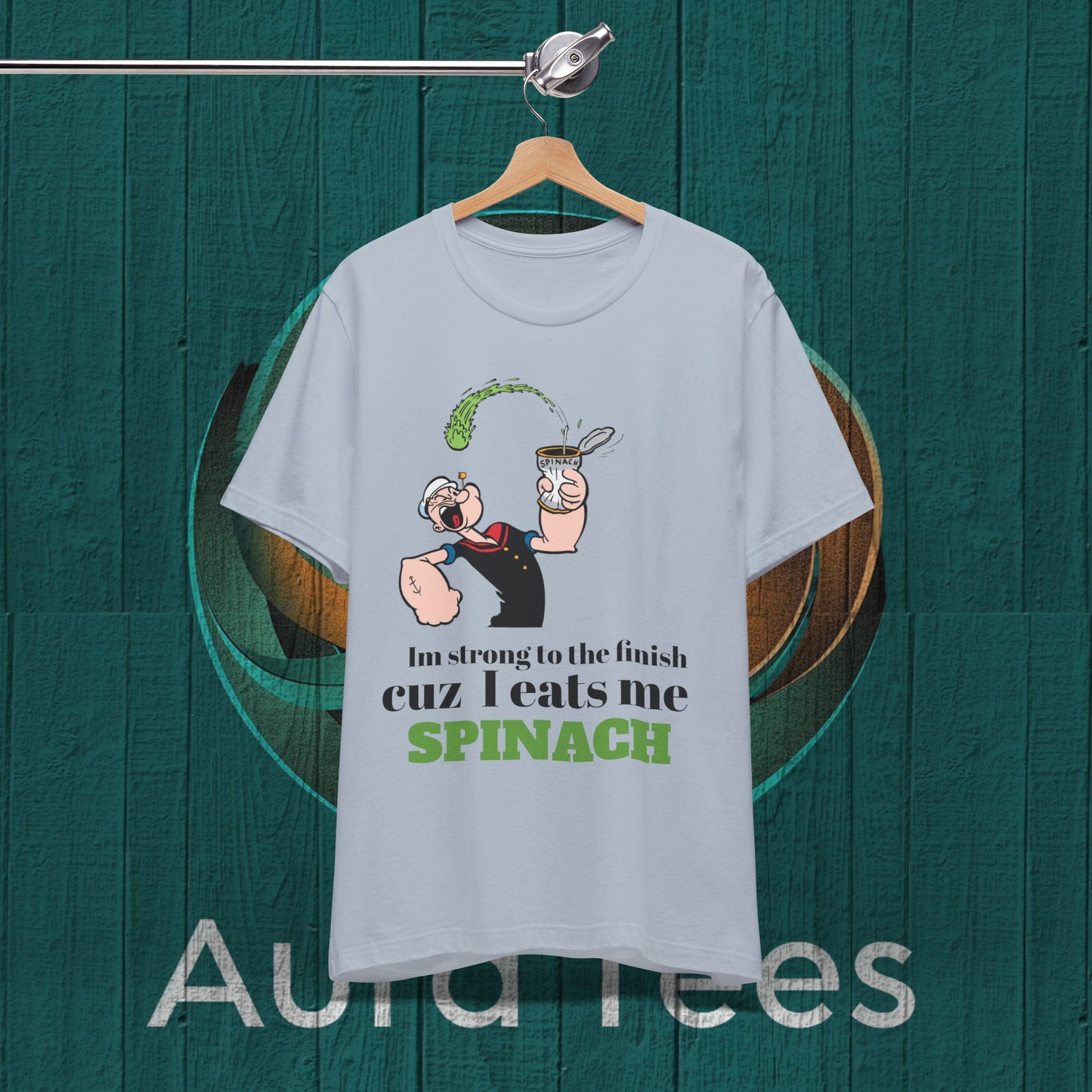 Popeye spinach tee
