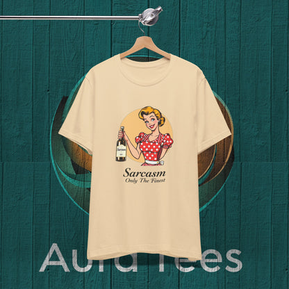 retro housewife sarcasm tee