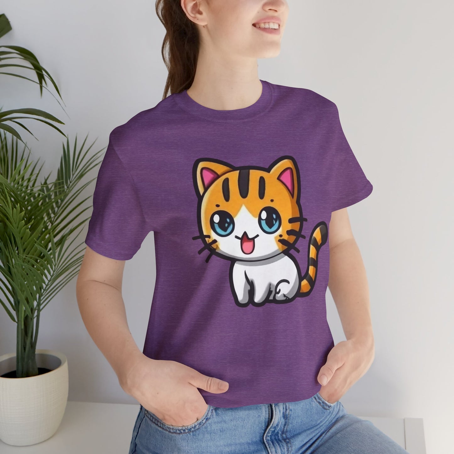 chibi tiger cat