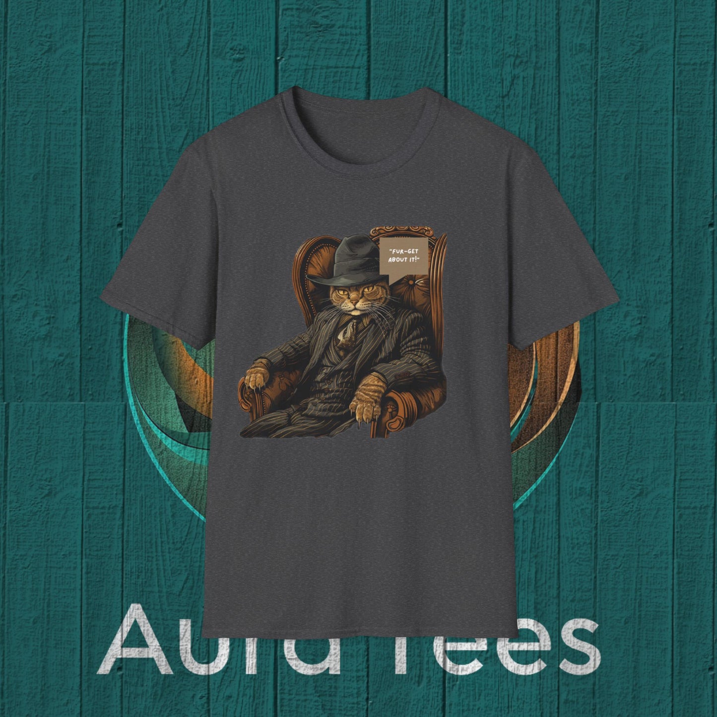 cat mafioso furget about it tee