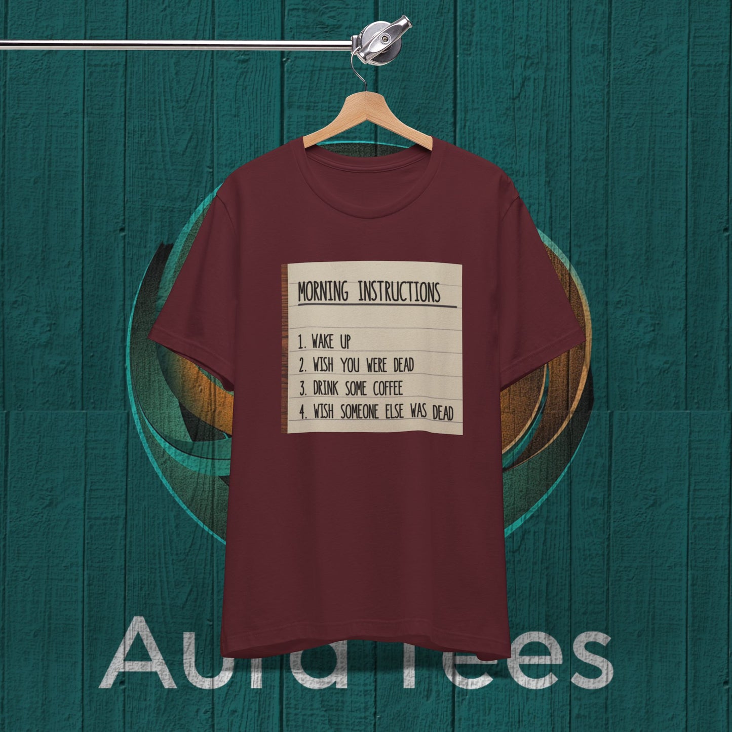 coffee instructions list tee