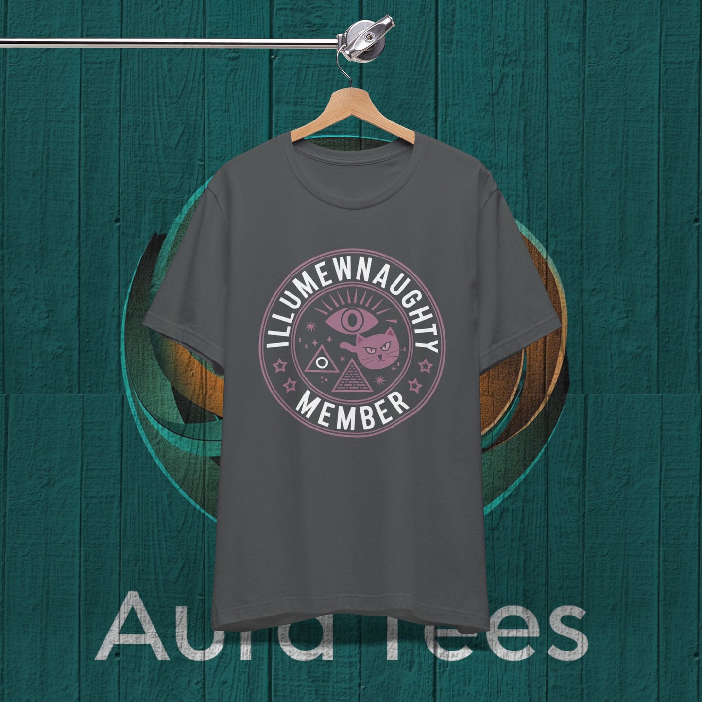 Illumewnaughty cat spoof tee