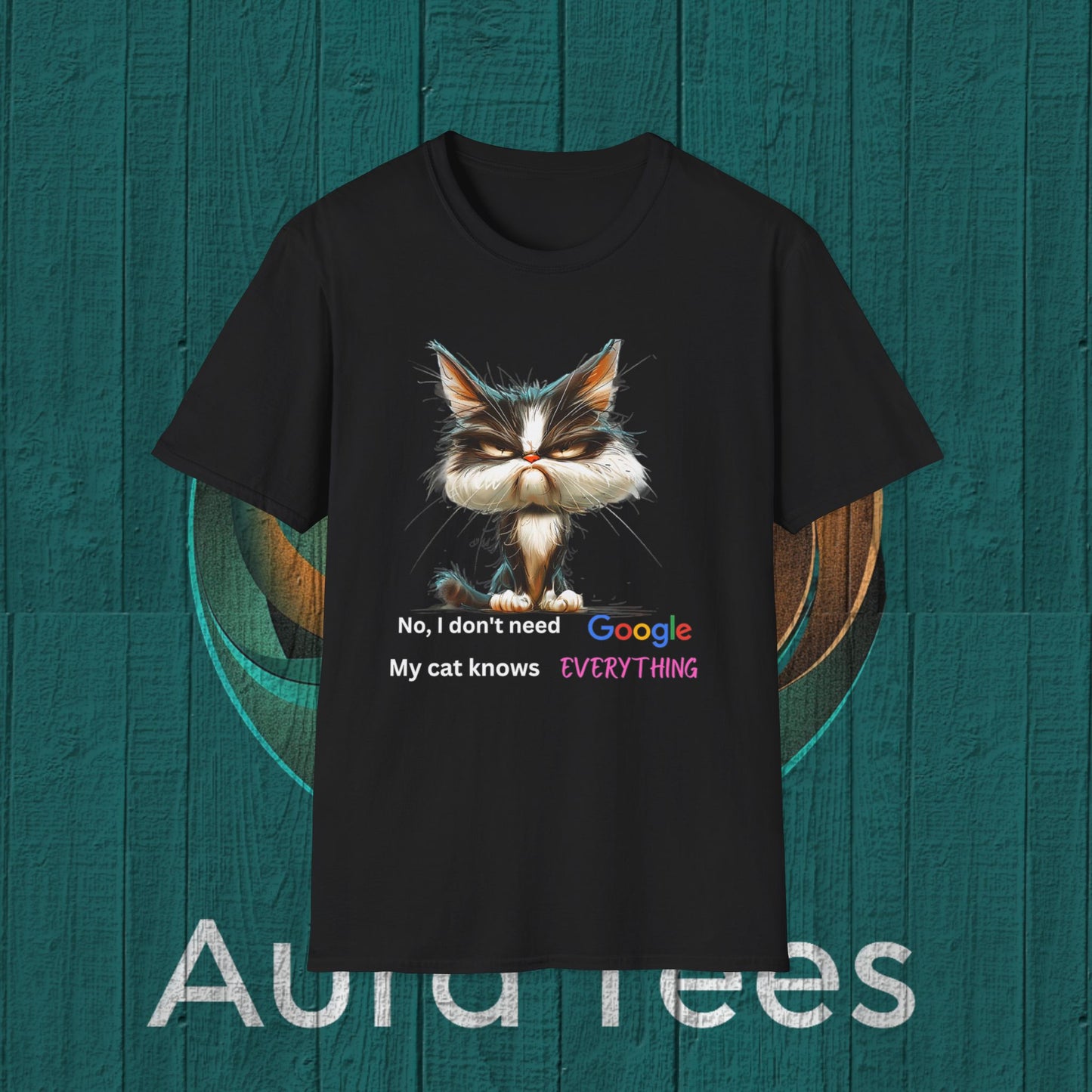 cat google tee