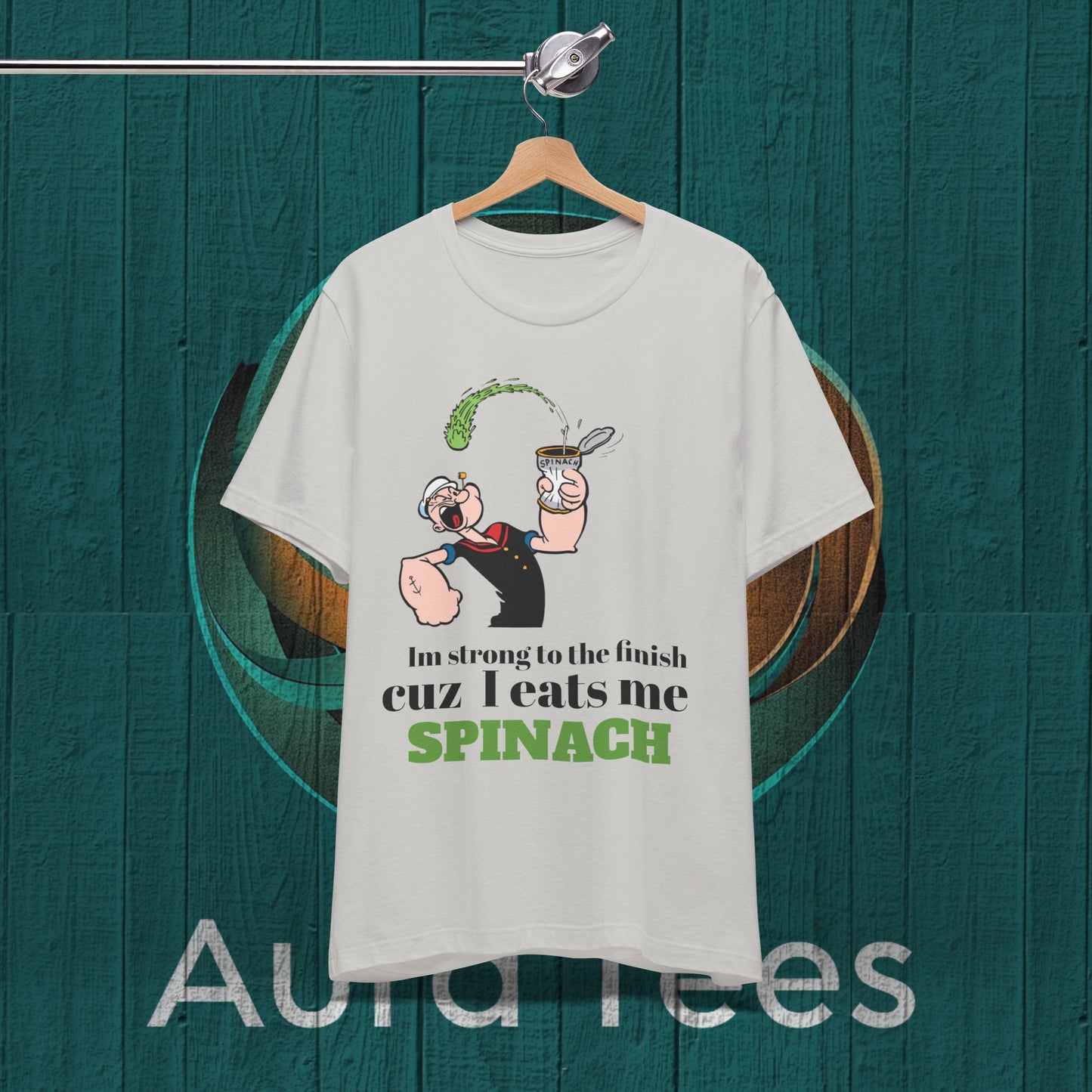 Popeye spinach tee
