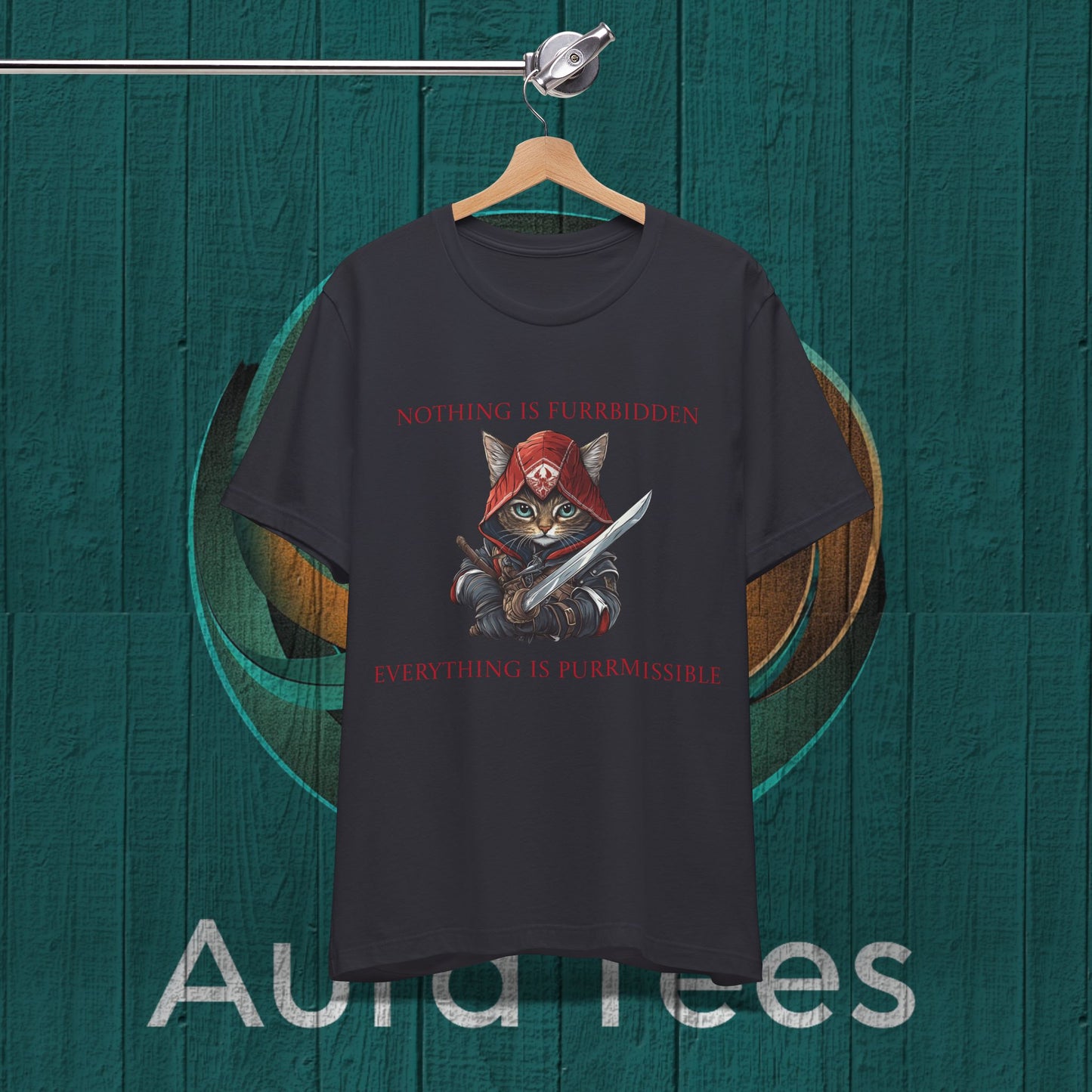 Nothing furbidden assassins creed cat tee