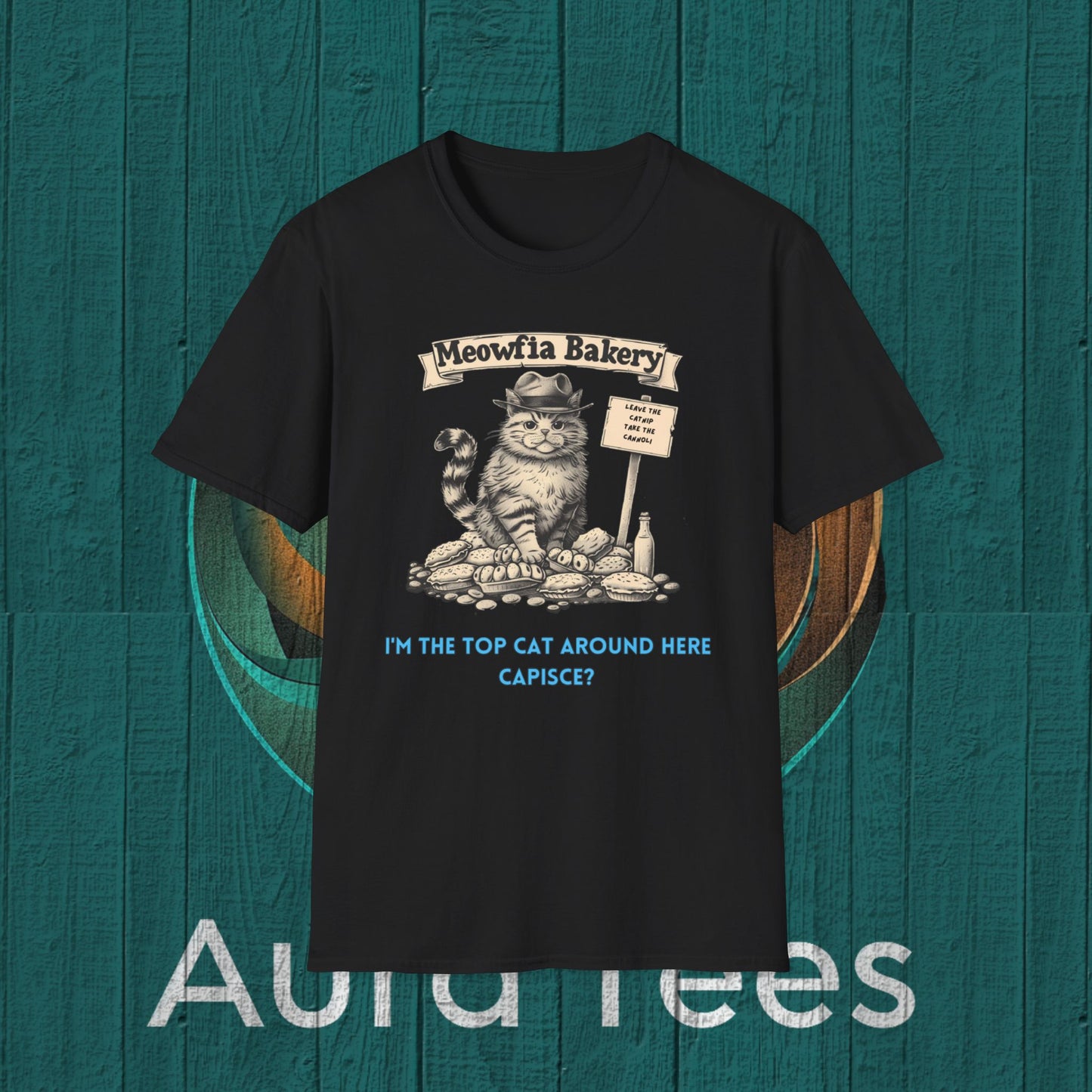cat mafioso top cat tee
